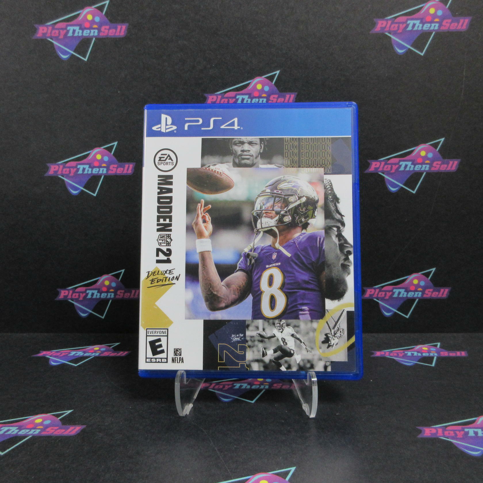 Madden NFL 21 Deluxe Edition PS4 PlayStation 4 Complete - Excellent