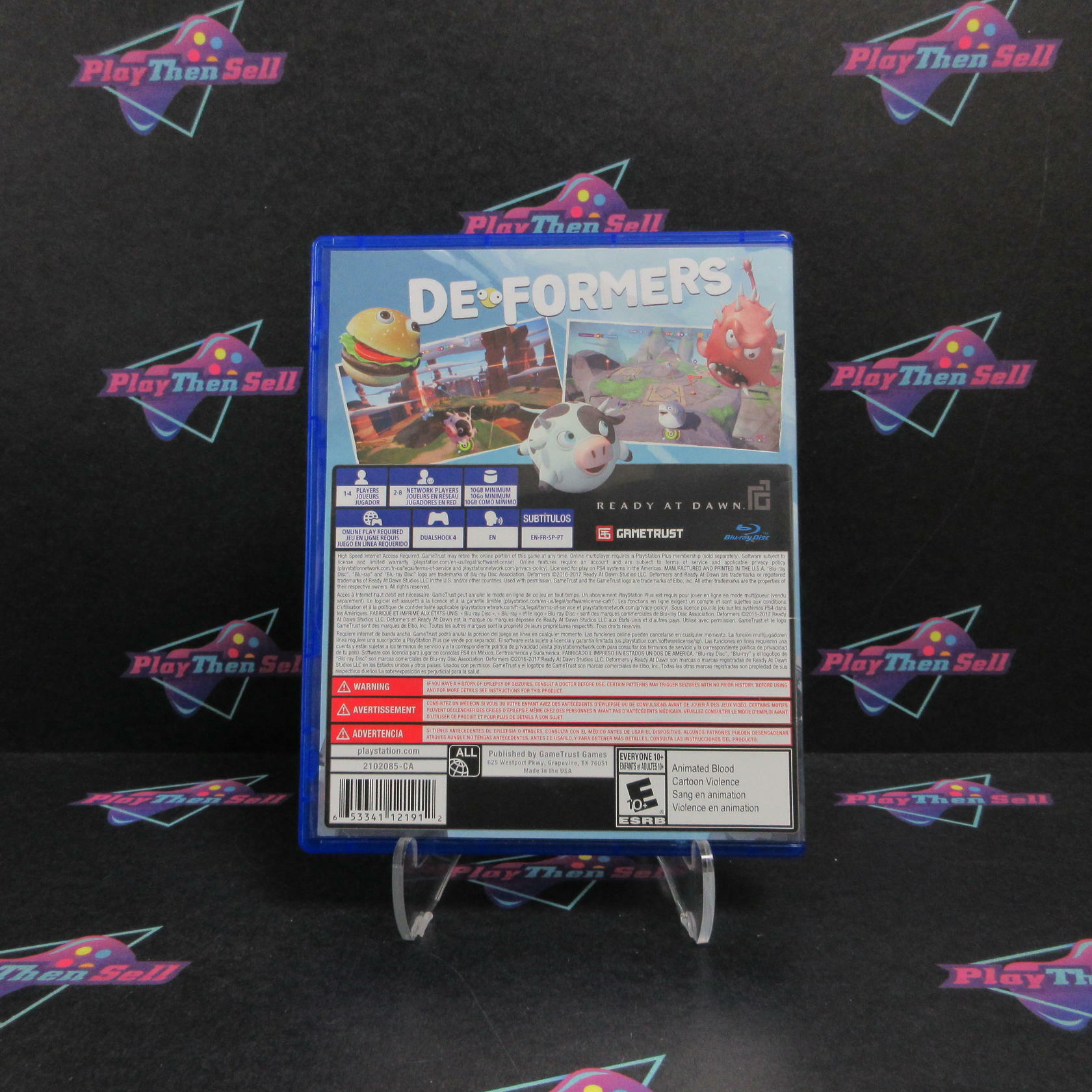Deformers PS4 PlayStation 4 Complete - Excellent