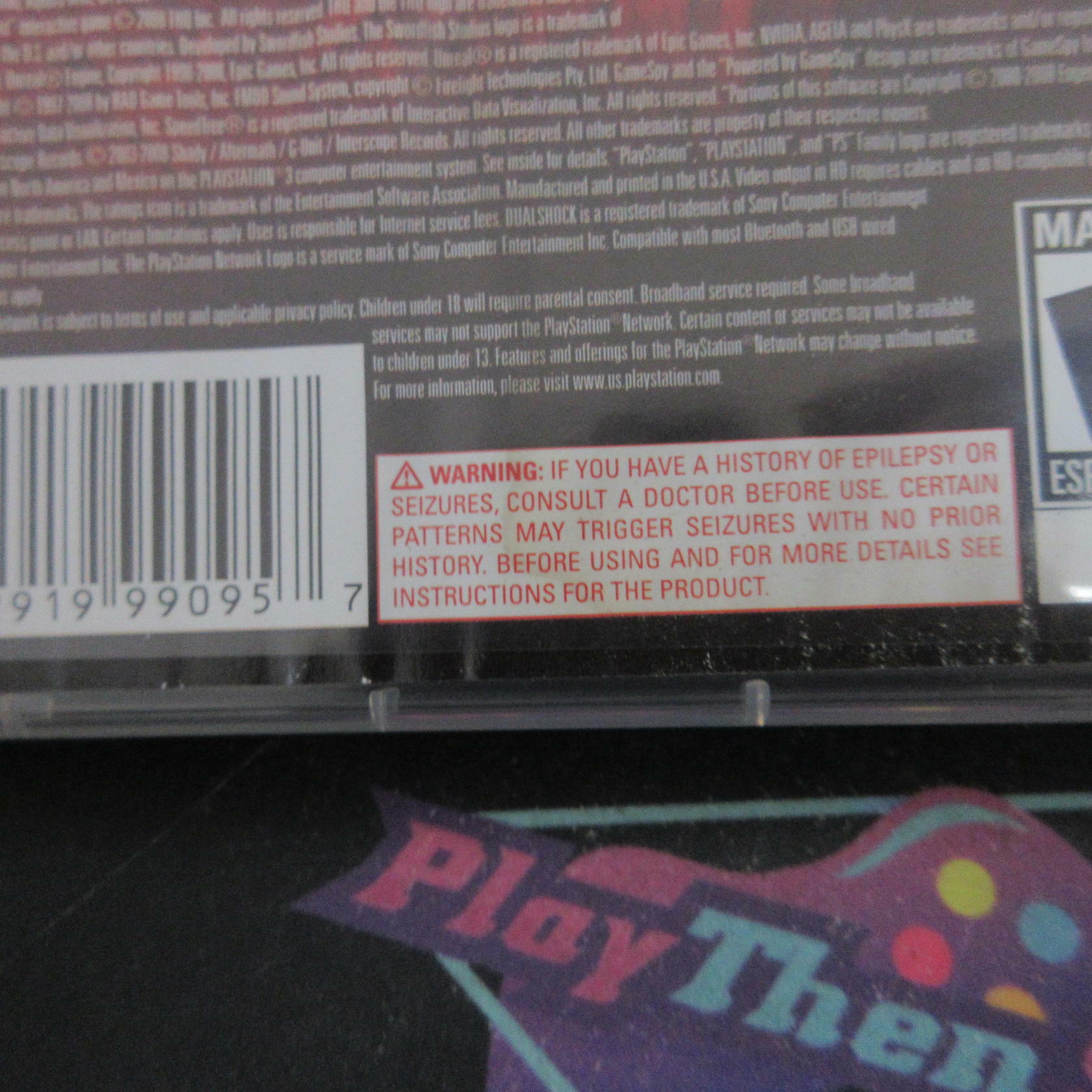 50 Cent Blood on the Sand PS3 PlayStation 3 AD/NM - Very Good