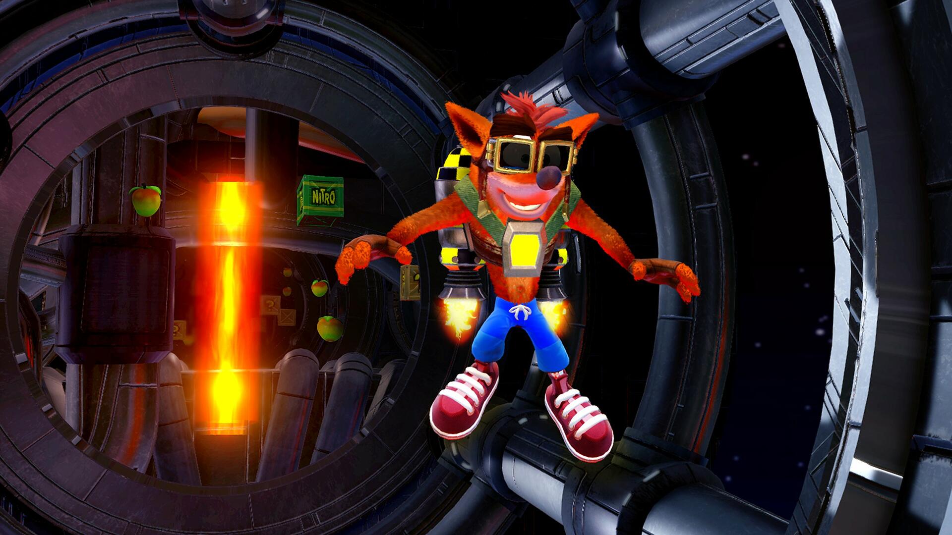 Crash Bandicoot N Sane Trilogy PS4 PlayStation 4 Complete - Excellent