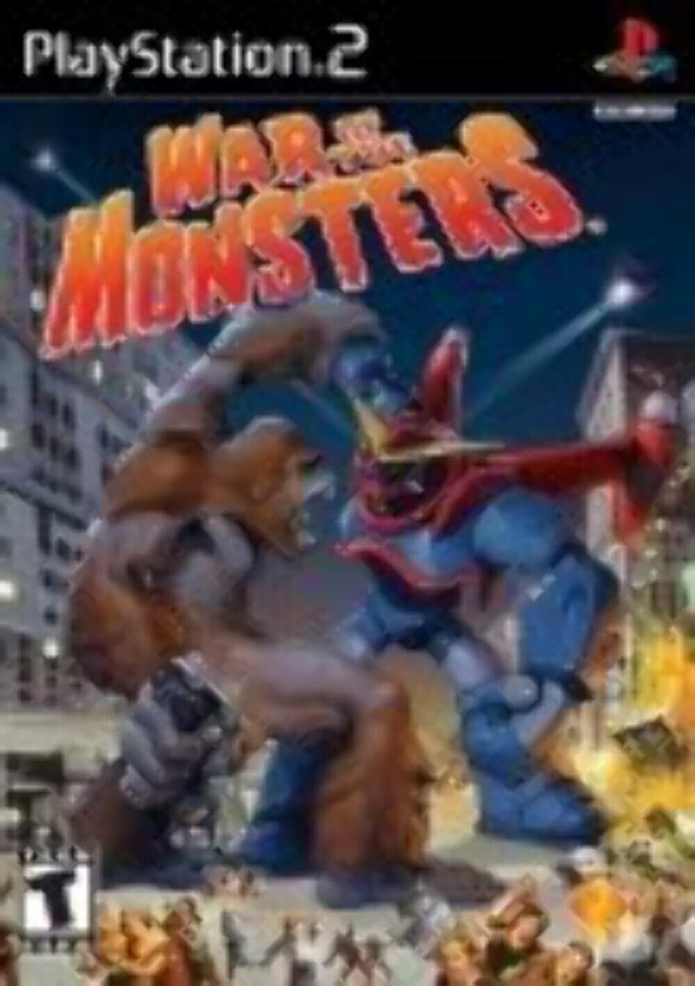 War of the Monsters PS2 PlayStation 2 + Poster Complete - Excellent