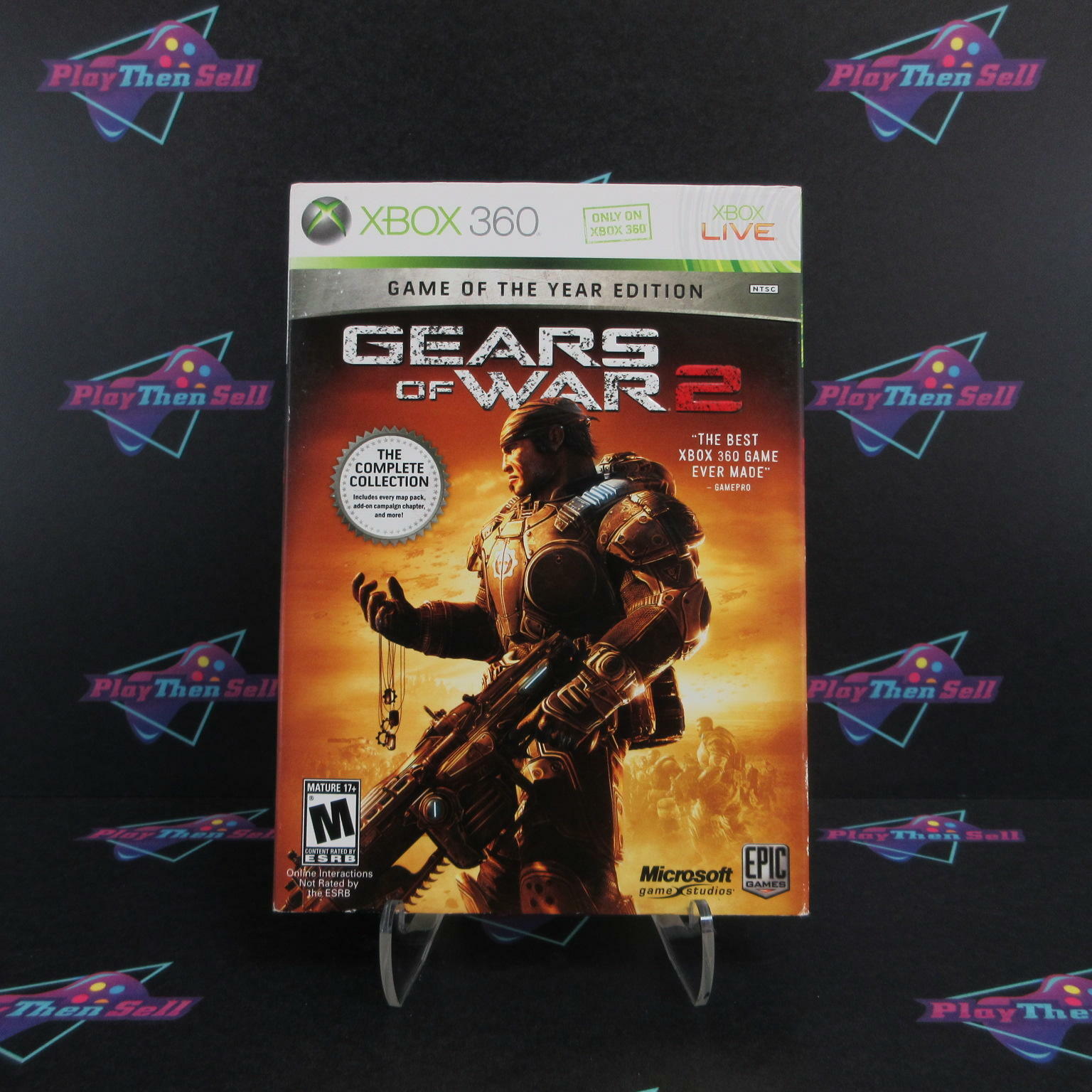 Gears of War 2 The Complete Collection GOTY Edition Xbox 360 - Like New