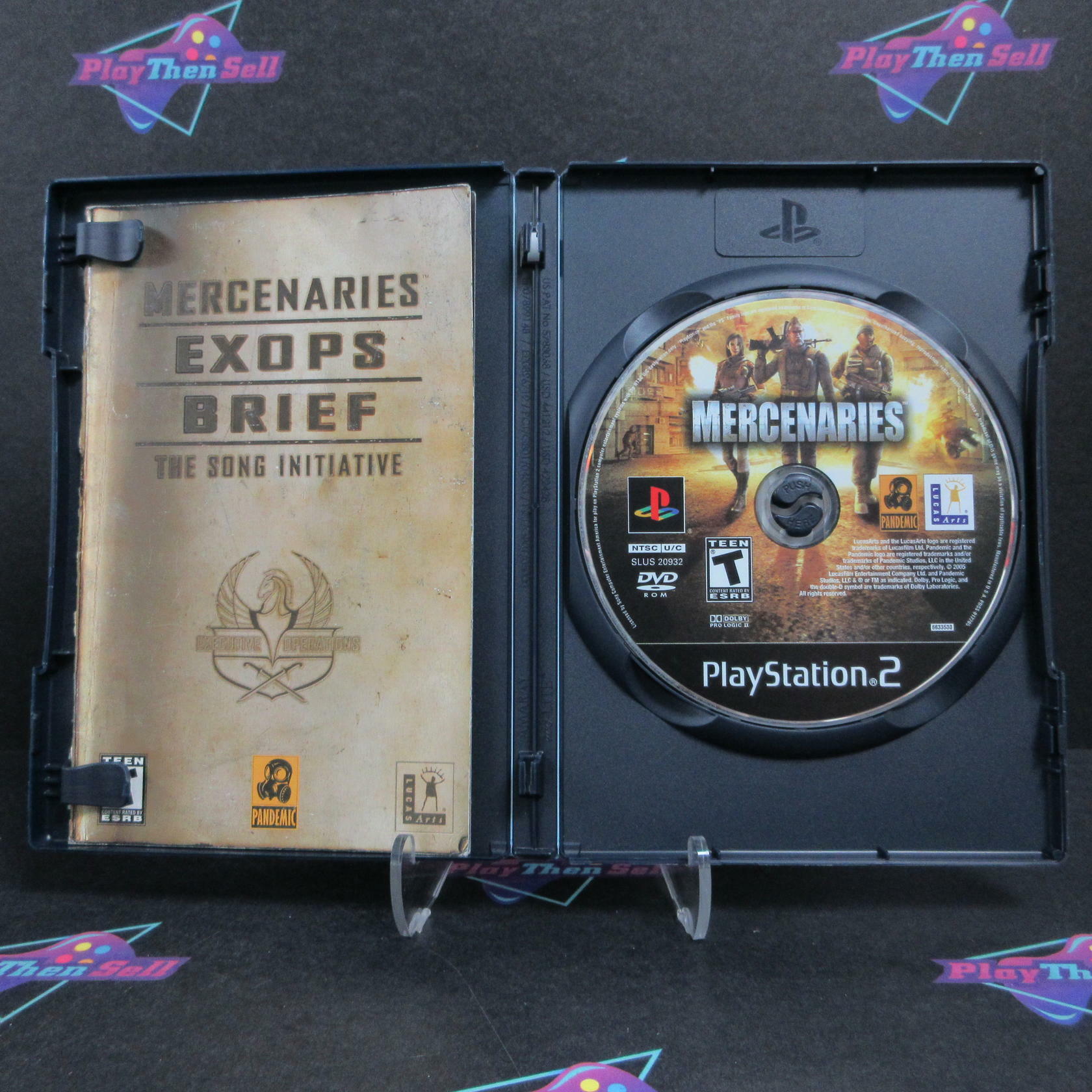 Mercenaries Playground of Destruction PS2 PlayStation 2 Complete - Excellent