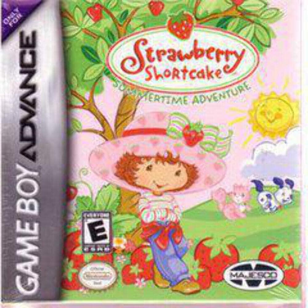 Strawberry Shortcake Summertime Adventure GBA Game Boy Advance - Excellent