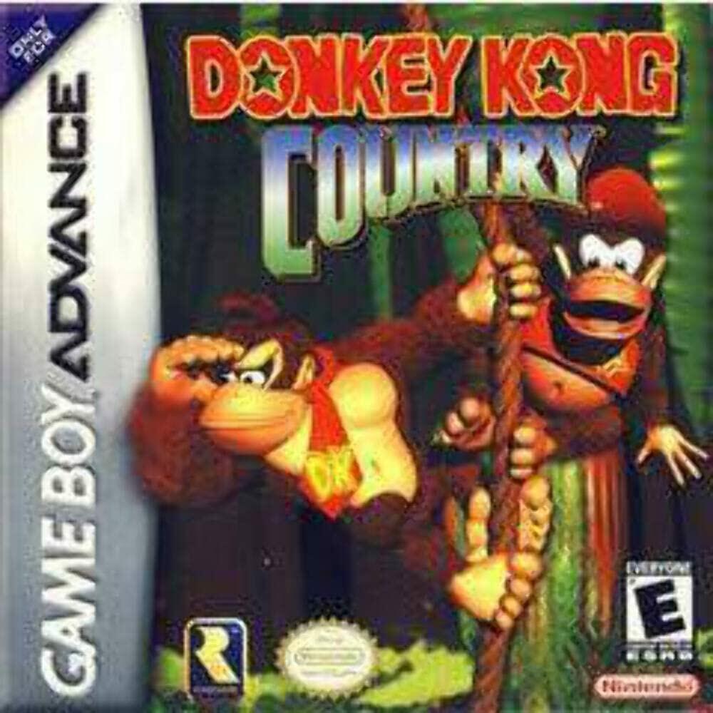 Donkey Kong Country GBA Game Boy Advance - Excellent