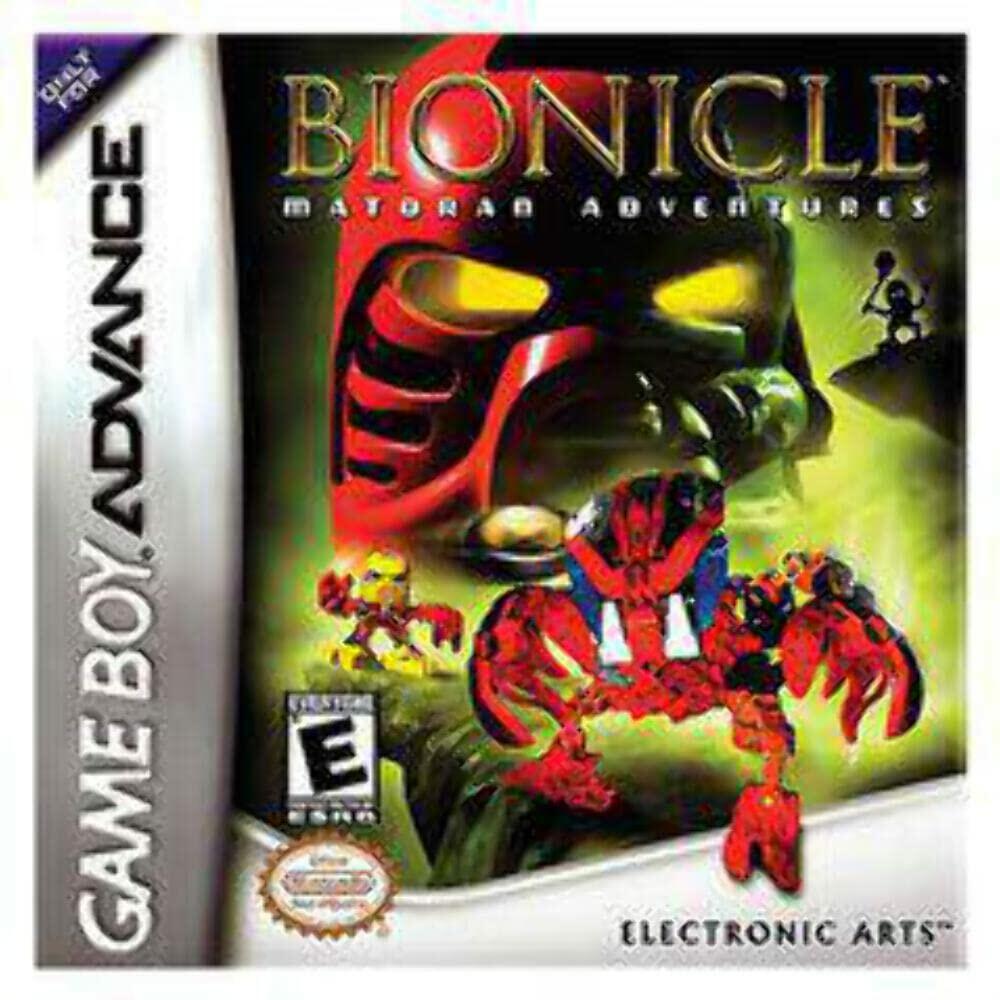 Bionicle Matoran Adventures GBA Game Boy Advance - Excellent