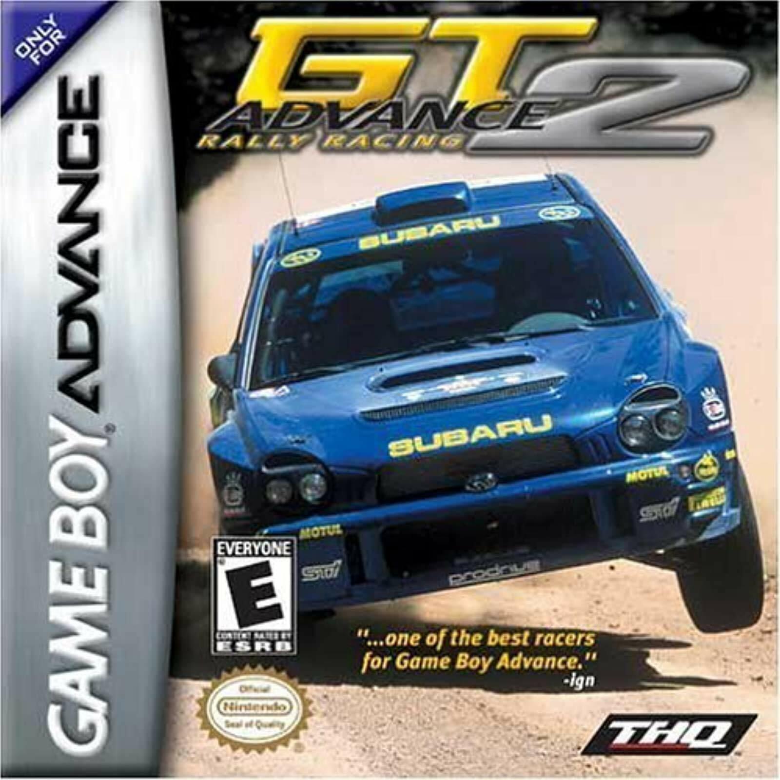 GT Advance 2 Rally Racing GBA Game Boy Advance - Excellent
