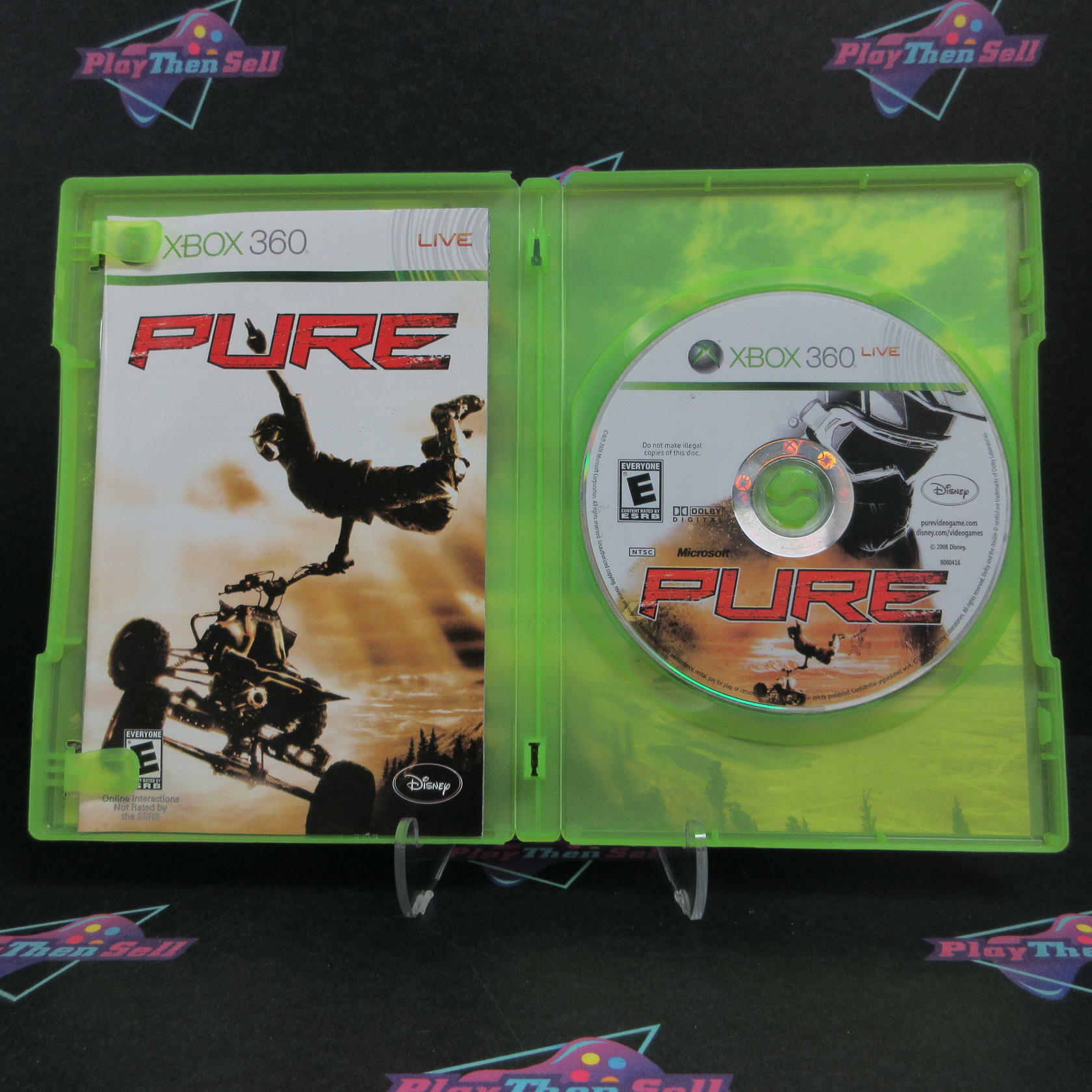 Pure Xbox 360 + Reg Card Complete - Excellent