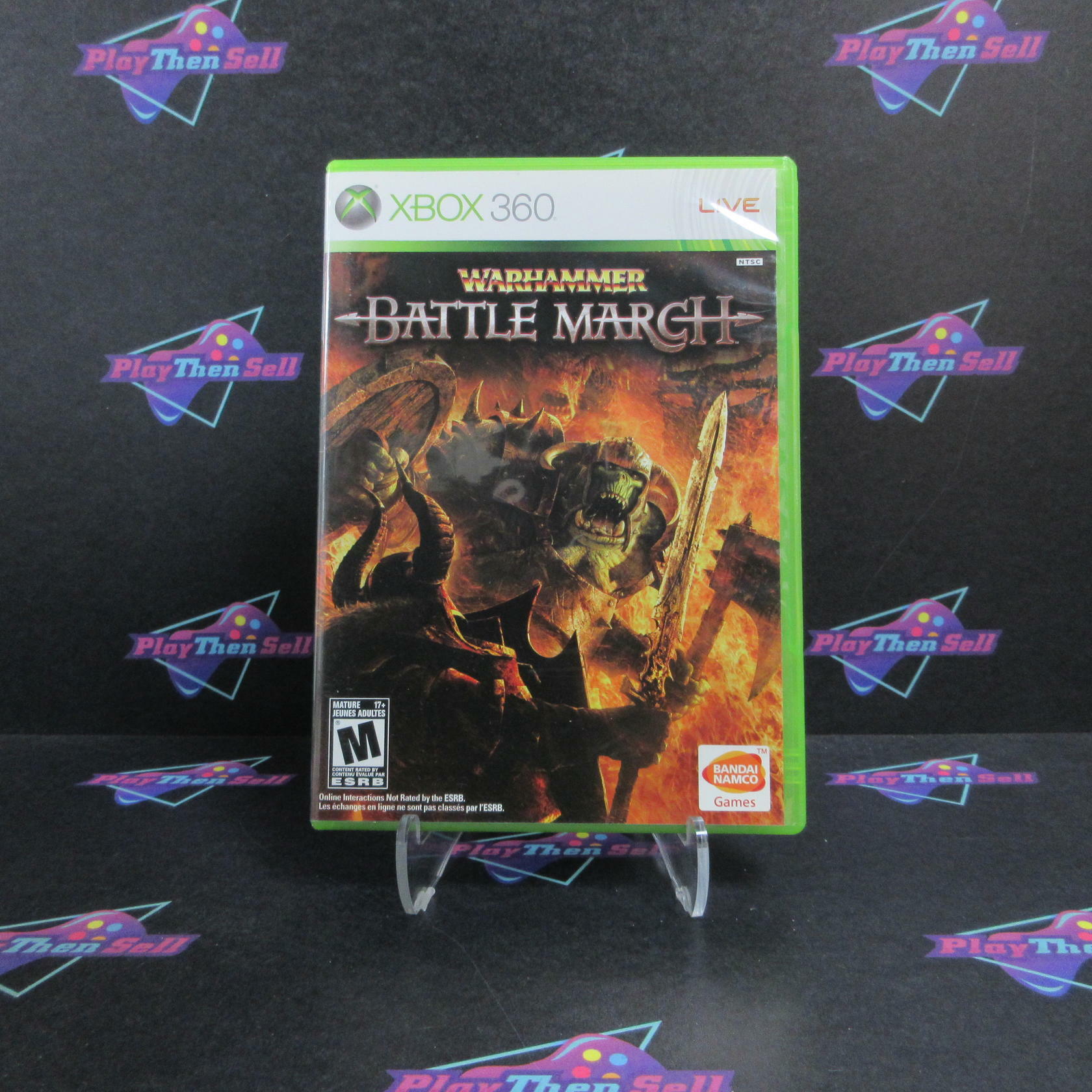 Warhammer Battle March Xbox 360 Complete - Excellent
