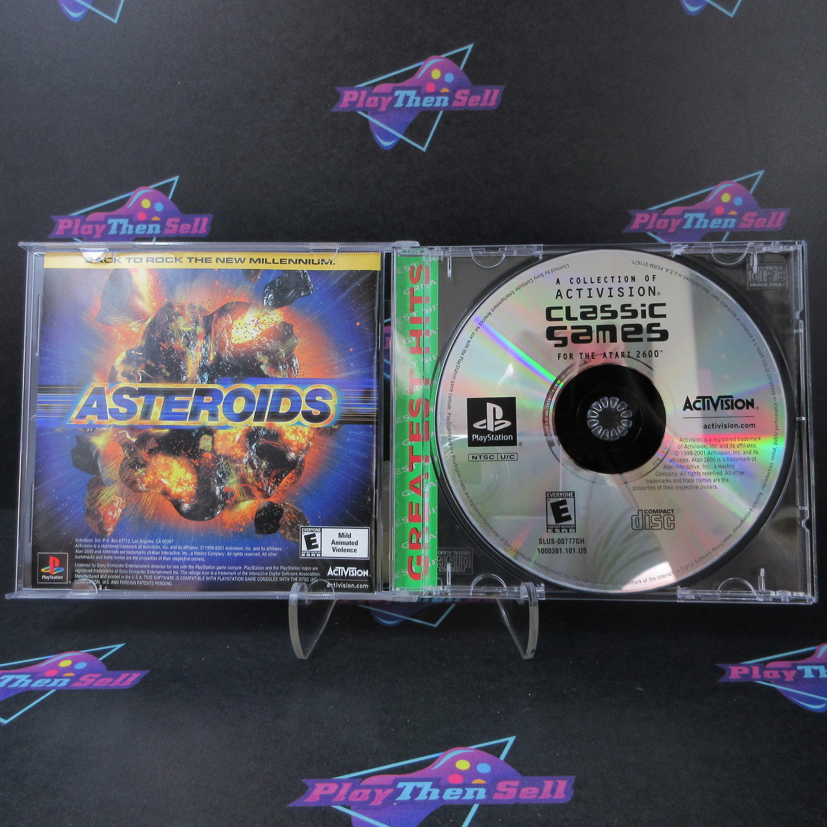 Activision Classic Games Collection PS1 GH + Reg Card Complete - Excellent