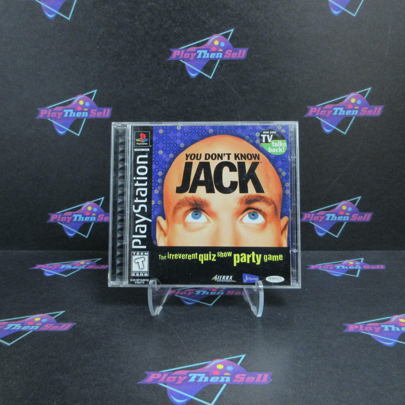 You Don't Know Jack PS1 PlayStation 1 + Reg Card Complete - Excellent