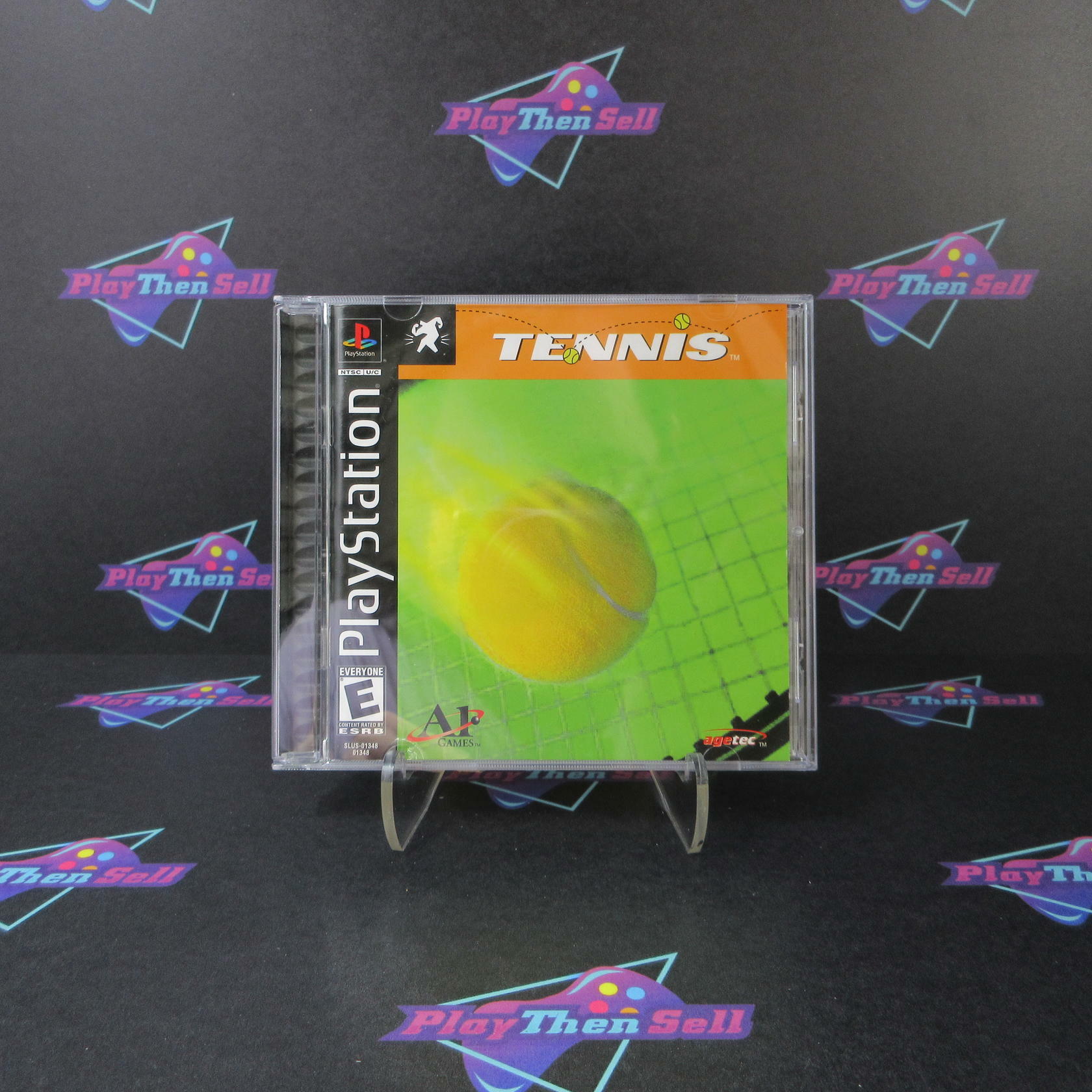 Tennis PS1 PlayStation 1 + Reg Card Complete - Excellent