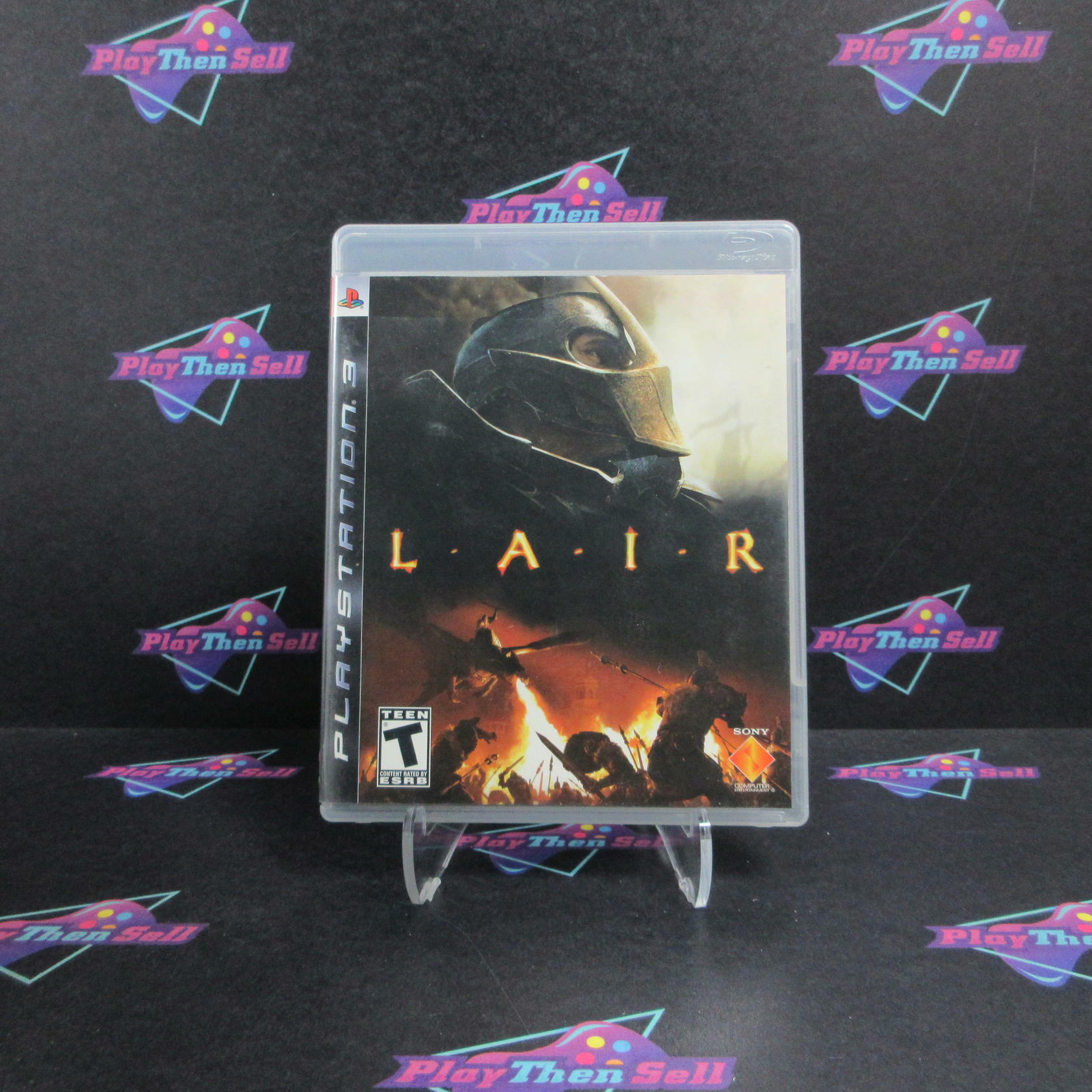 Lair PS3 PlayStation 3 AD/MD/DD + Reg Card Complete CIB - Very Good