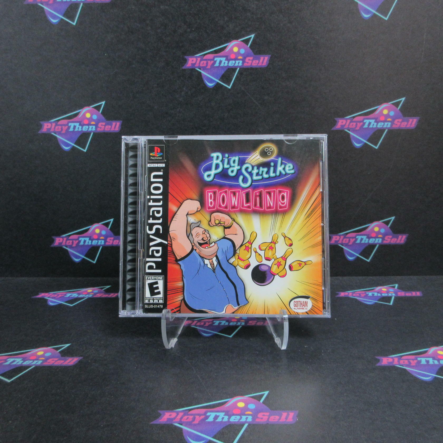 Big Strike Bowling PS1 PlayStation 1 + Reg Card Complete - Excellent