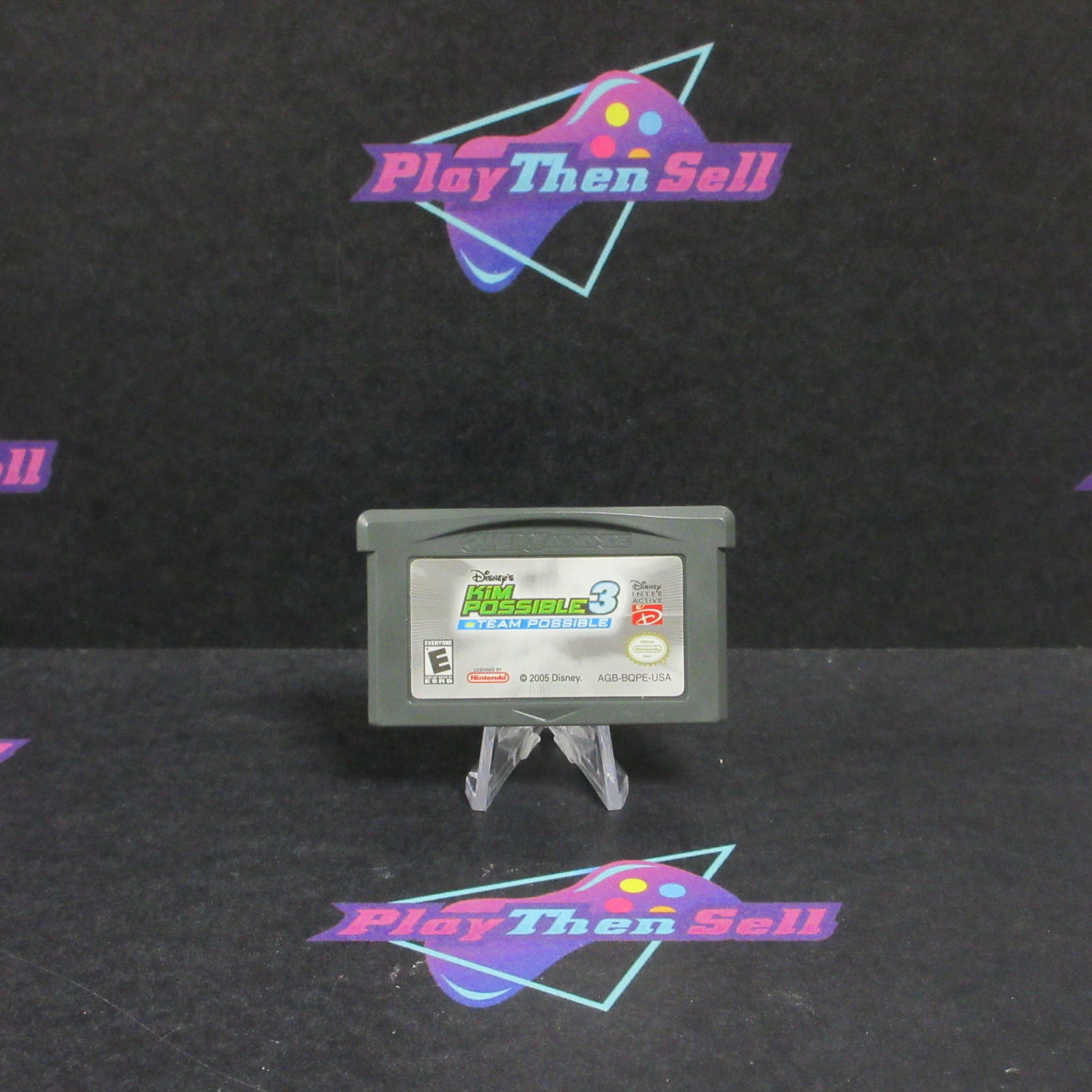 Disney's Kim Possible 3 Team Possible GBA Game Boy Advance - Refurbished