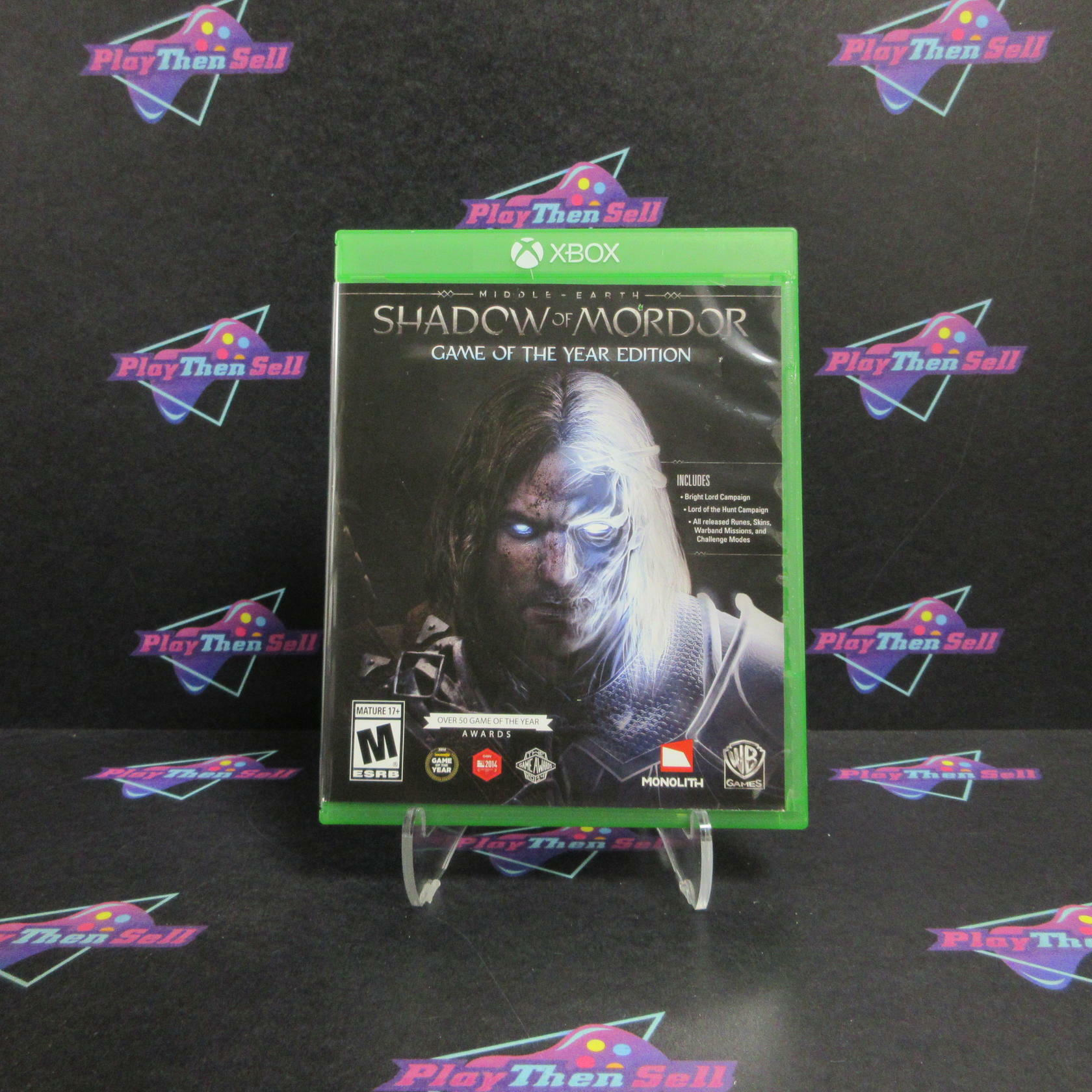Middle Earth Shadow of Mordor GOTY Xbox One AD - Very Good