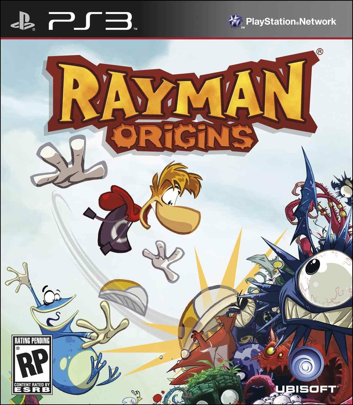 Rayman Origins PS3 PlayStation 3 AD/NM - Very Good