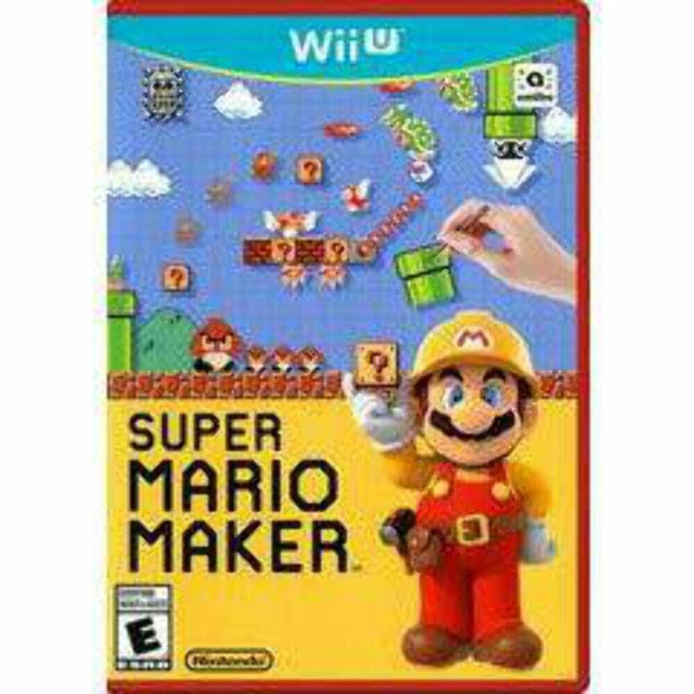 Super Mario Maker Nintendo Wii U AD Complete CIB - Very Good