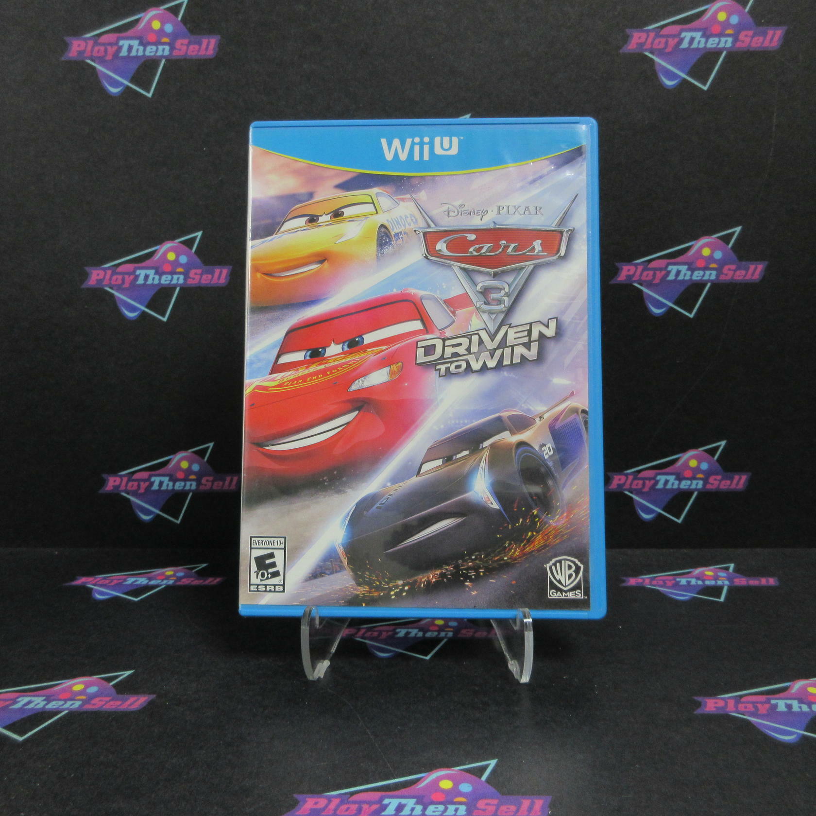 Cars 3 Driven to Win Nintendo Wii U AD Complete CIB - Very Good