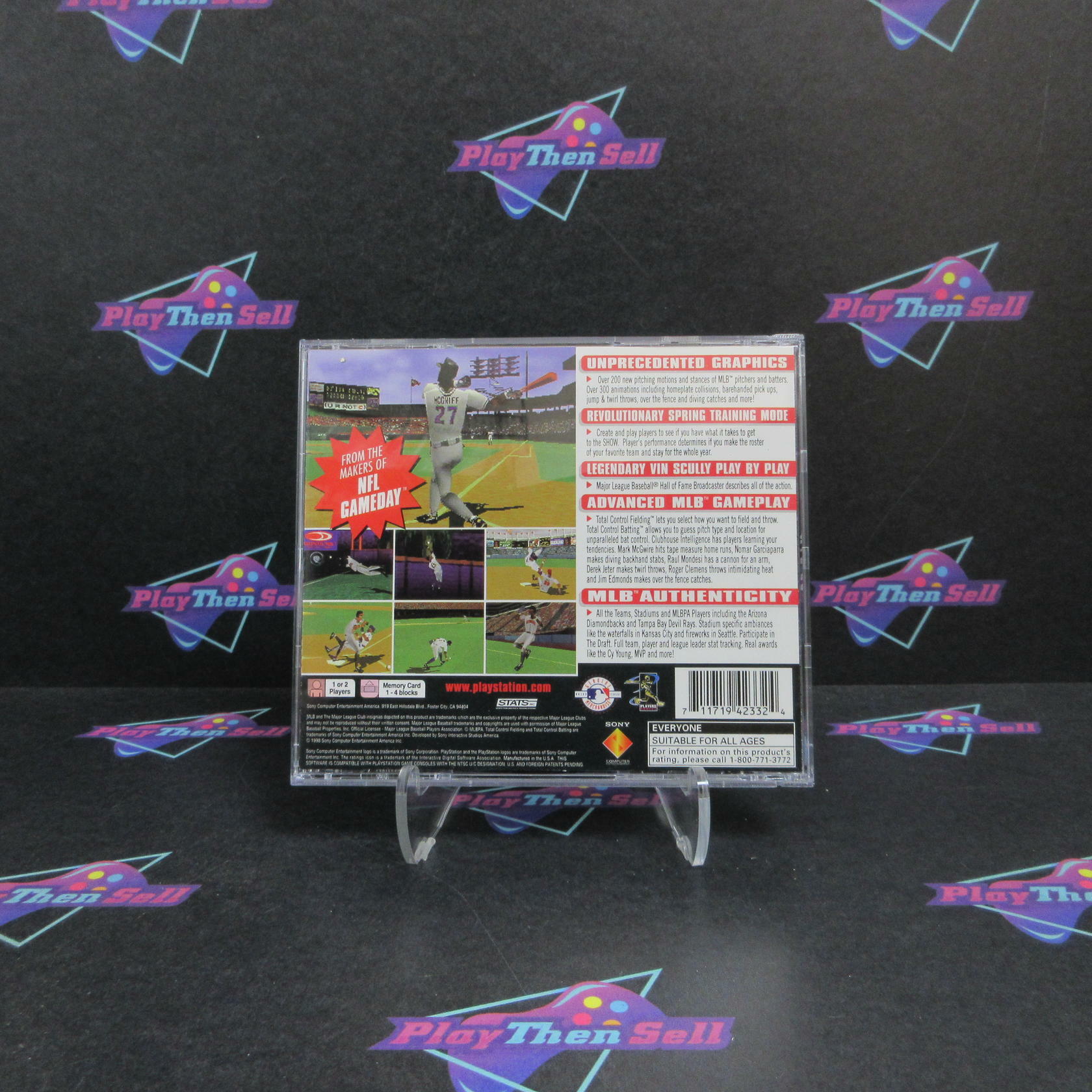 MLB 99 PS1 PlayStation 1 Complete - Excellent