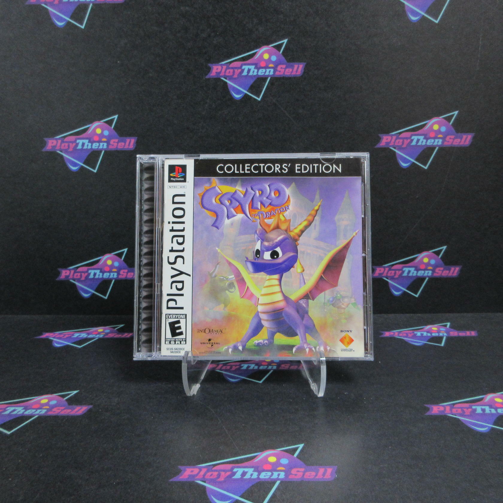 Spyro the Dragon Collector's Edition PS1 PlayStation 1 Complete - Excellent