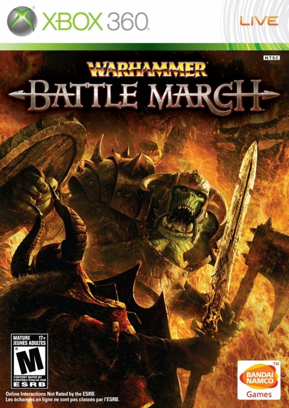Warhammer Battle March Xbox 360 Complete - Excellent