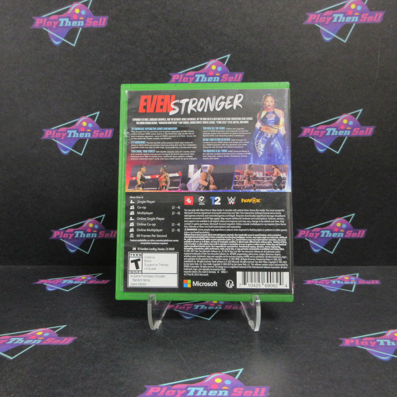 WWE 2K23 Xbox One AD Complete CIB - Very Good