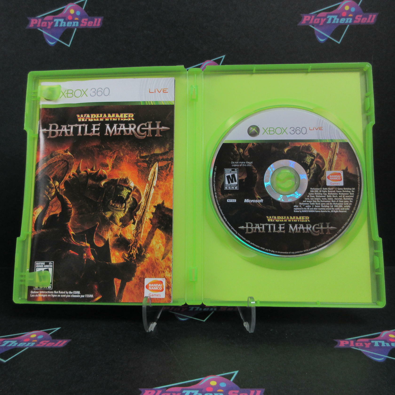 Warhammer Battle March Xbox 360 Complete - Excellent