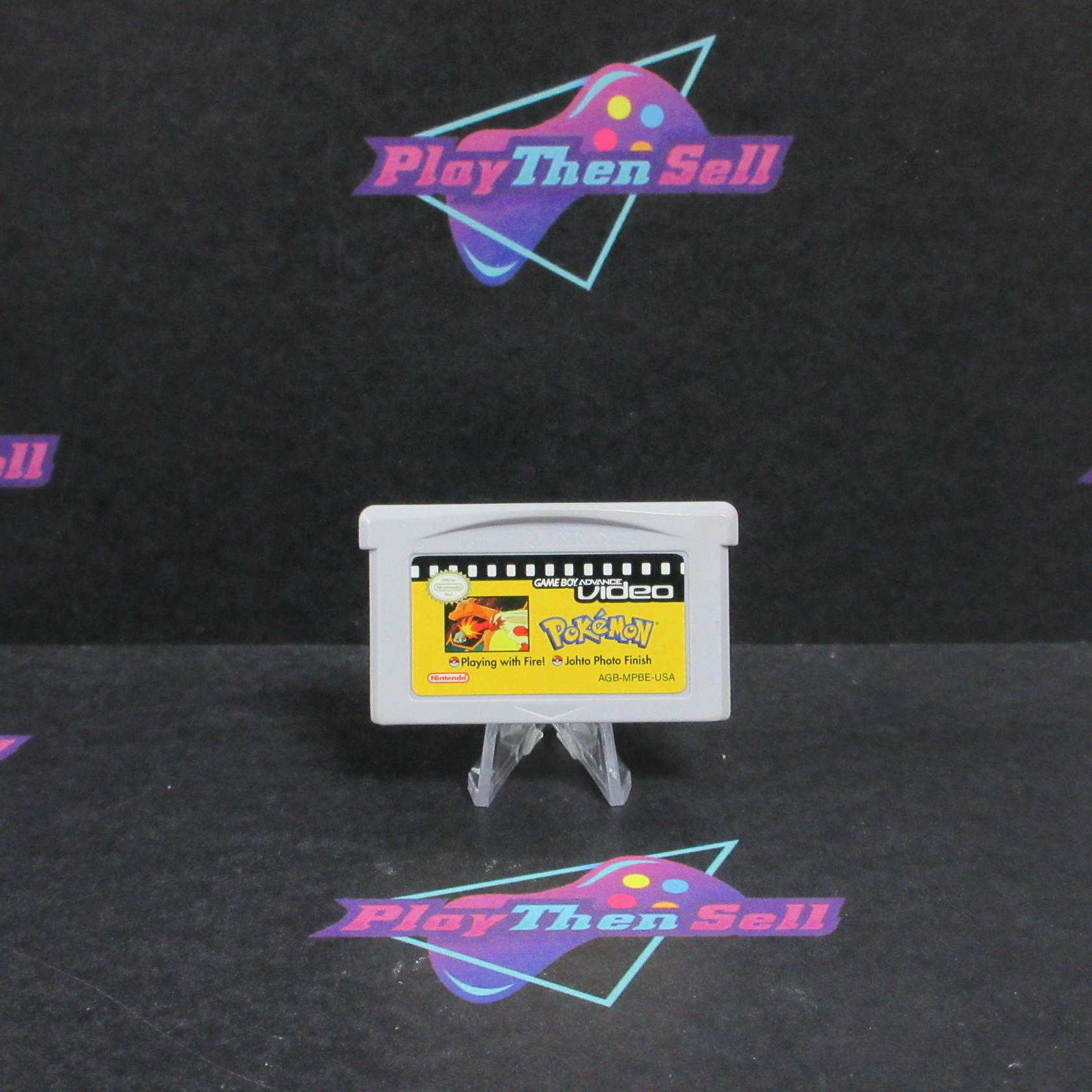 Pokemon Johto Photo Finish / Playing with Fire GBA Game Boy Advance - Refurbished