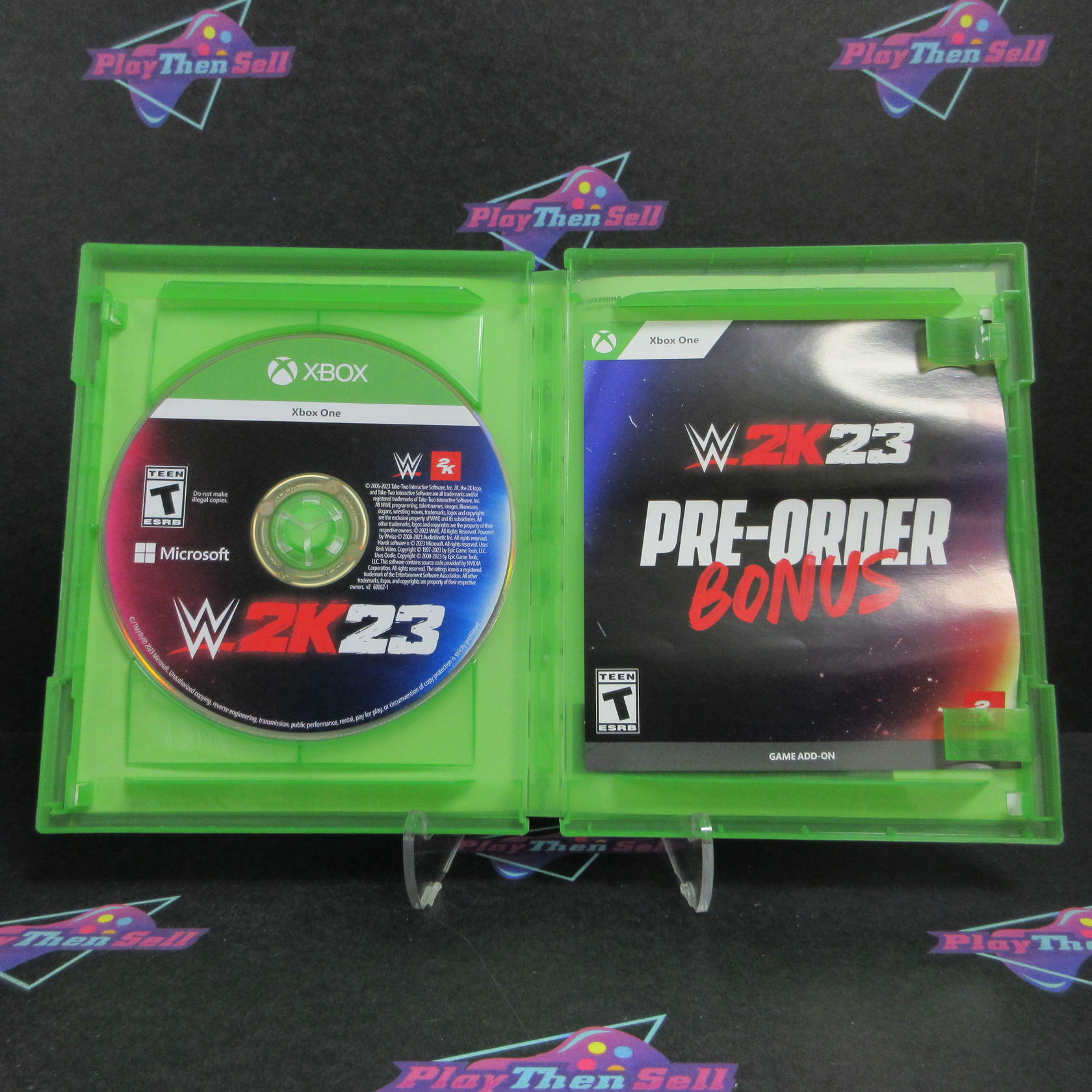 WWE 2K23 Xbox One AD Complete CIB - Very Good