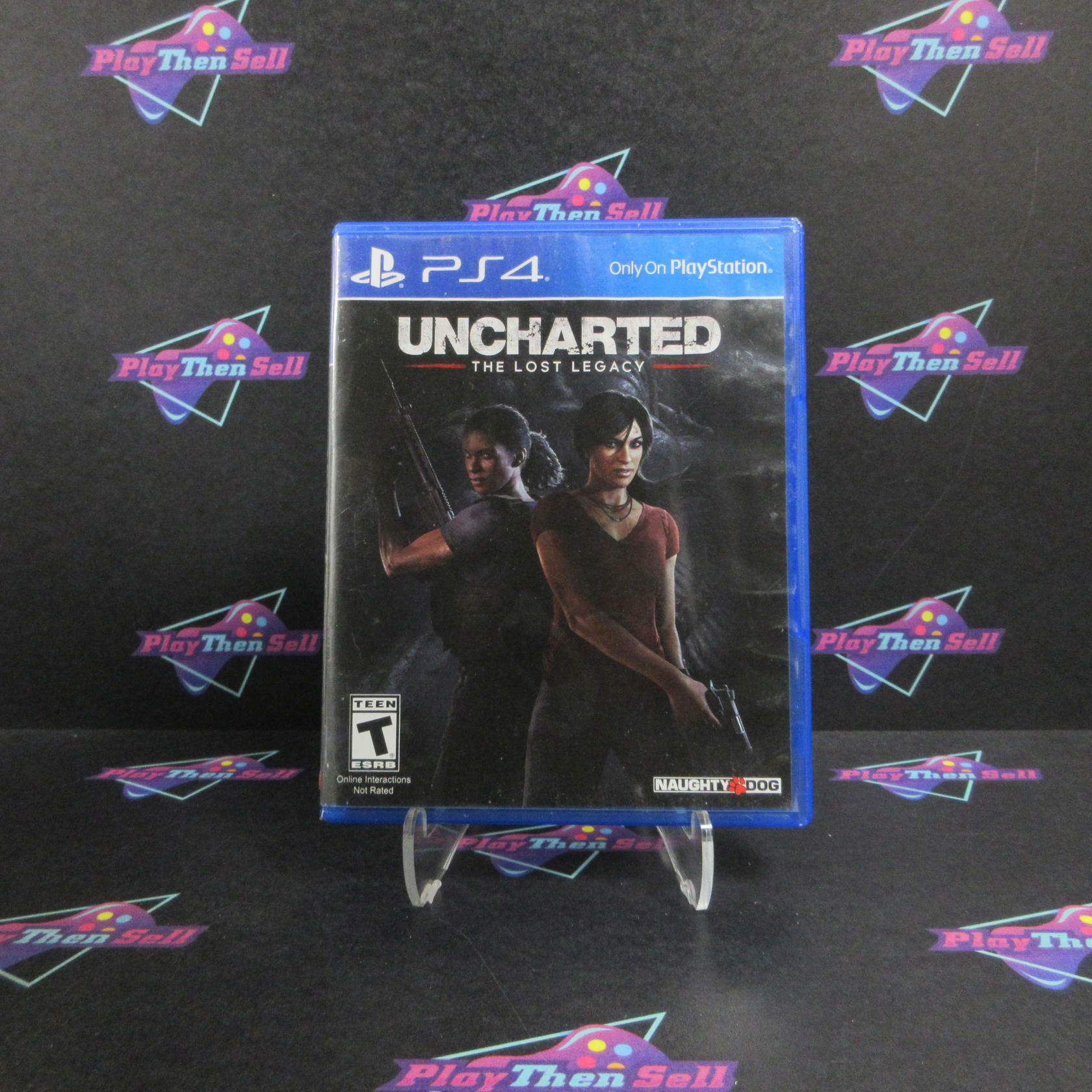 Uncharted The Lost Legacy PS4 PlayStation 4 AD Complete CIB - Very Good