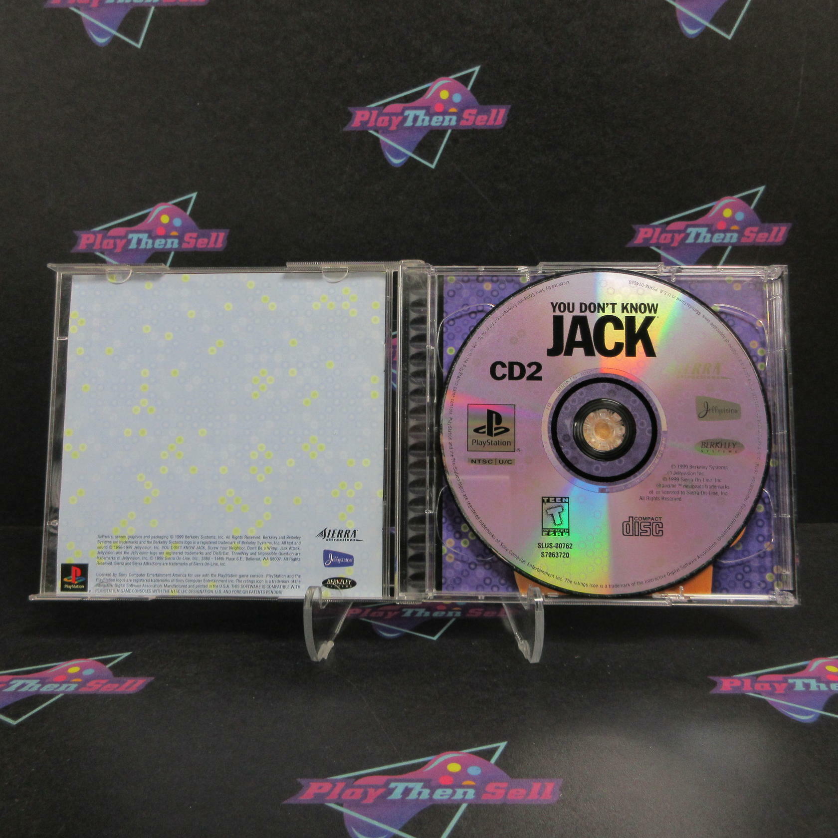 You Don't Know Jack PS1 PlayStation 1 + Reg Card Complete - Excellent