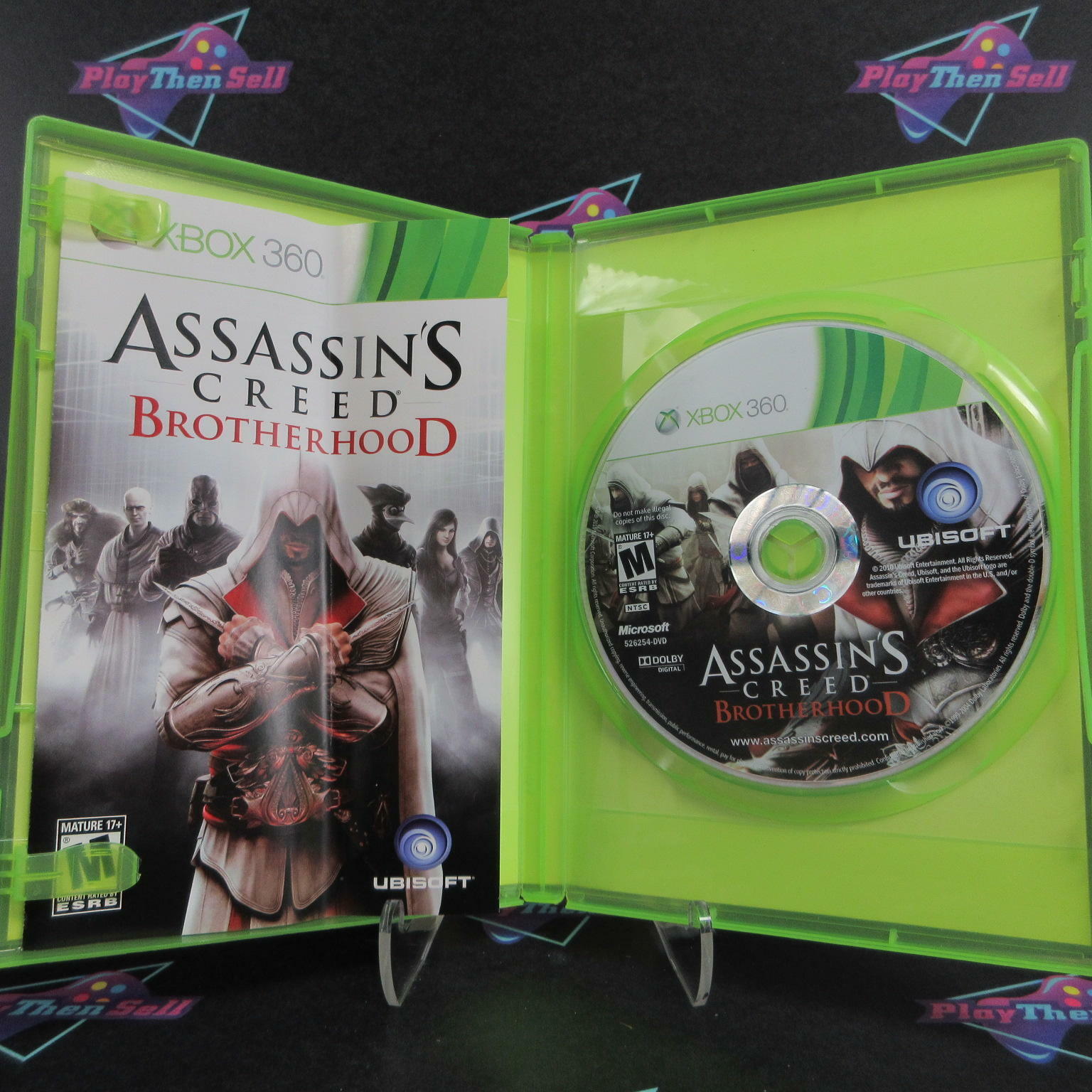 Assassin's Creed Brotherhood Xbox 360 DD Complete CIB - Very Good