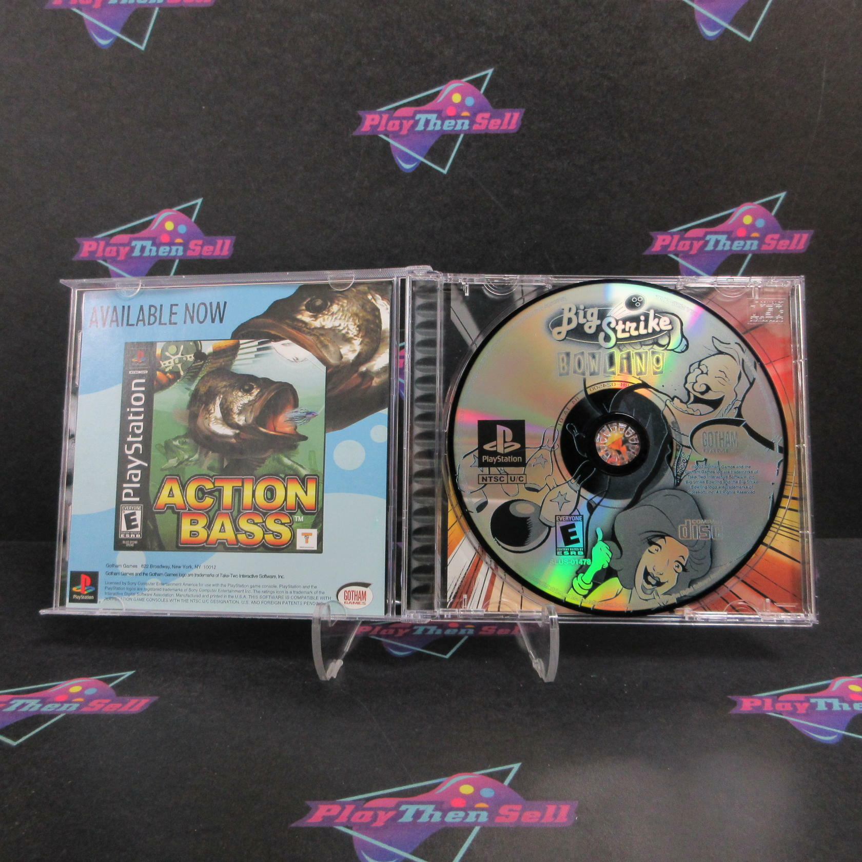 Big Strike Bowling PS1 PlayStation 1 + Reg Card Complete - Excellent