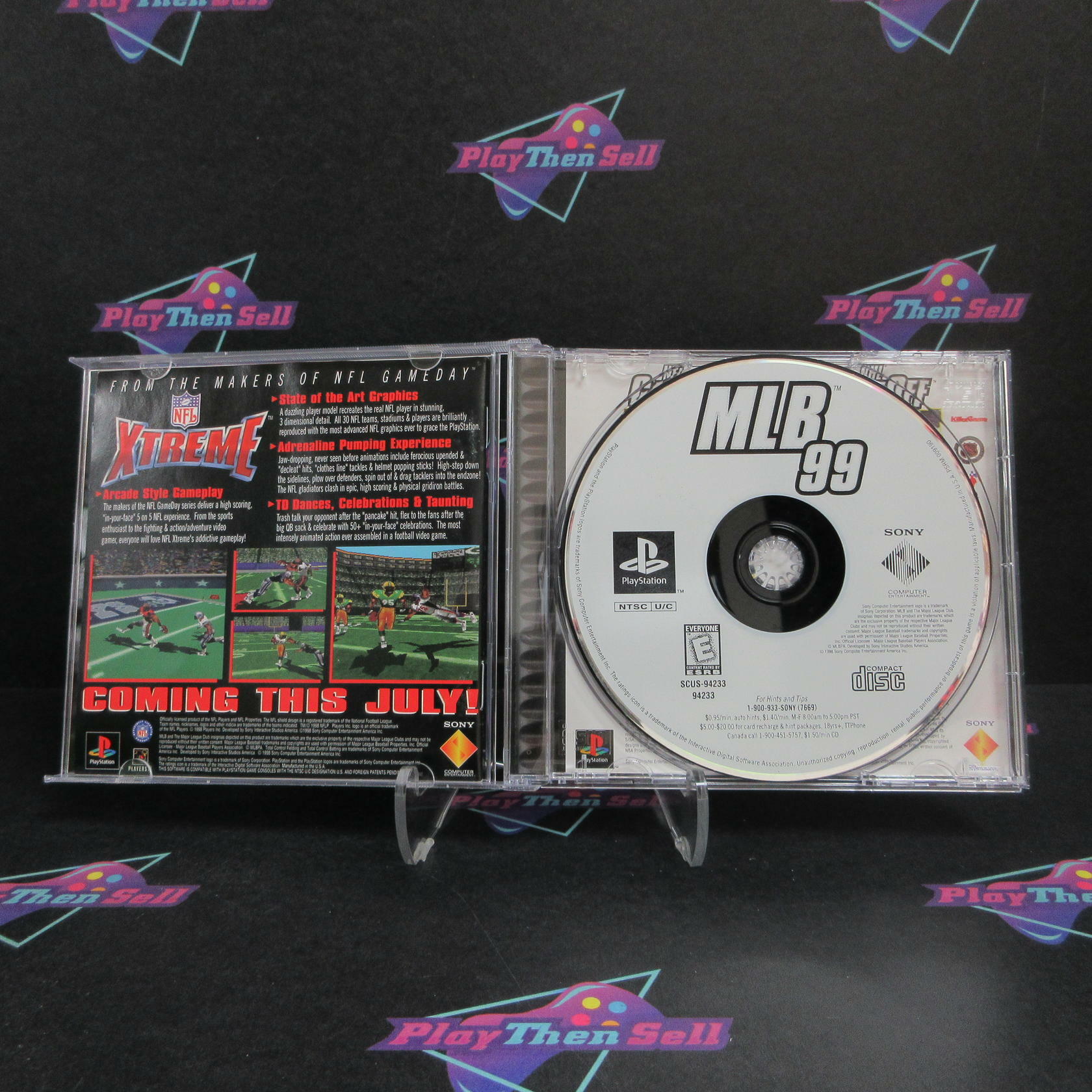 MLB 99 PS1 PlayStation 1 Complete - Excellent