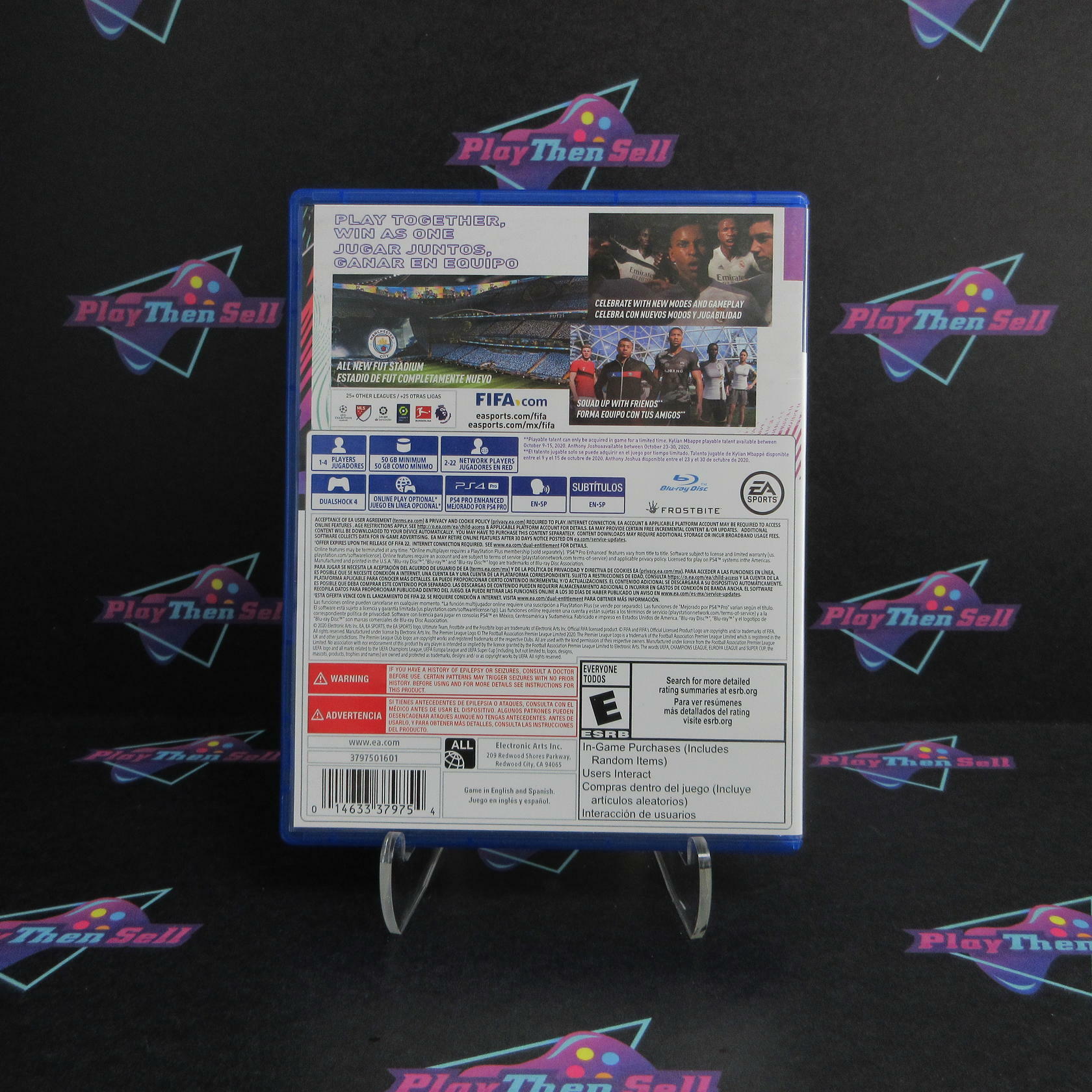 FIFA 21 PS4 PlayStation 4 AD - Very Good