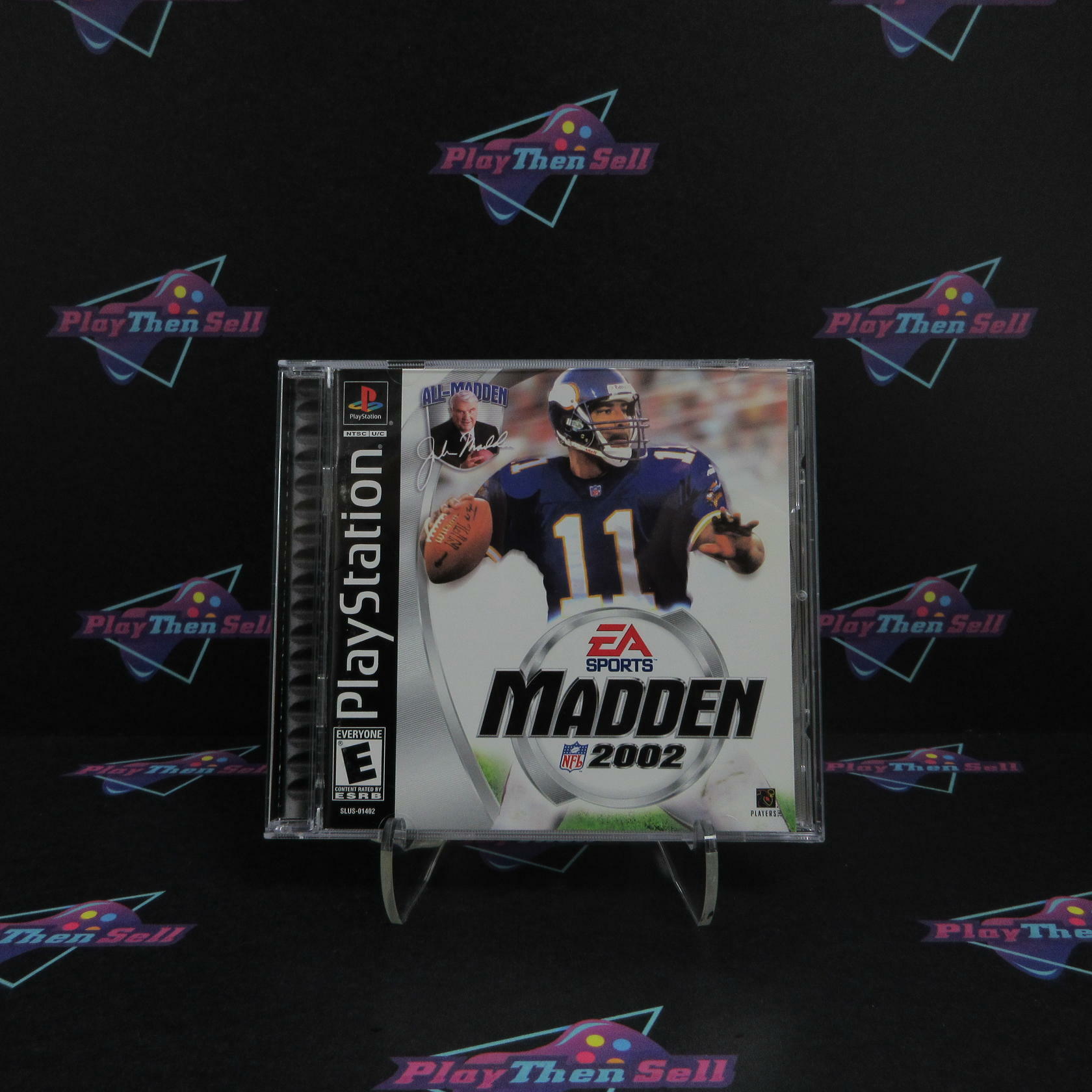 Madden NFL 2002 PS1 PlayStation 1 + Reg Card Complete - Excellent