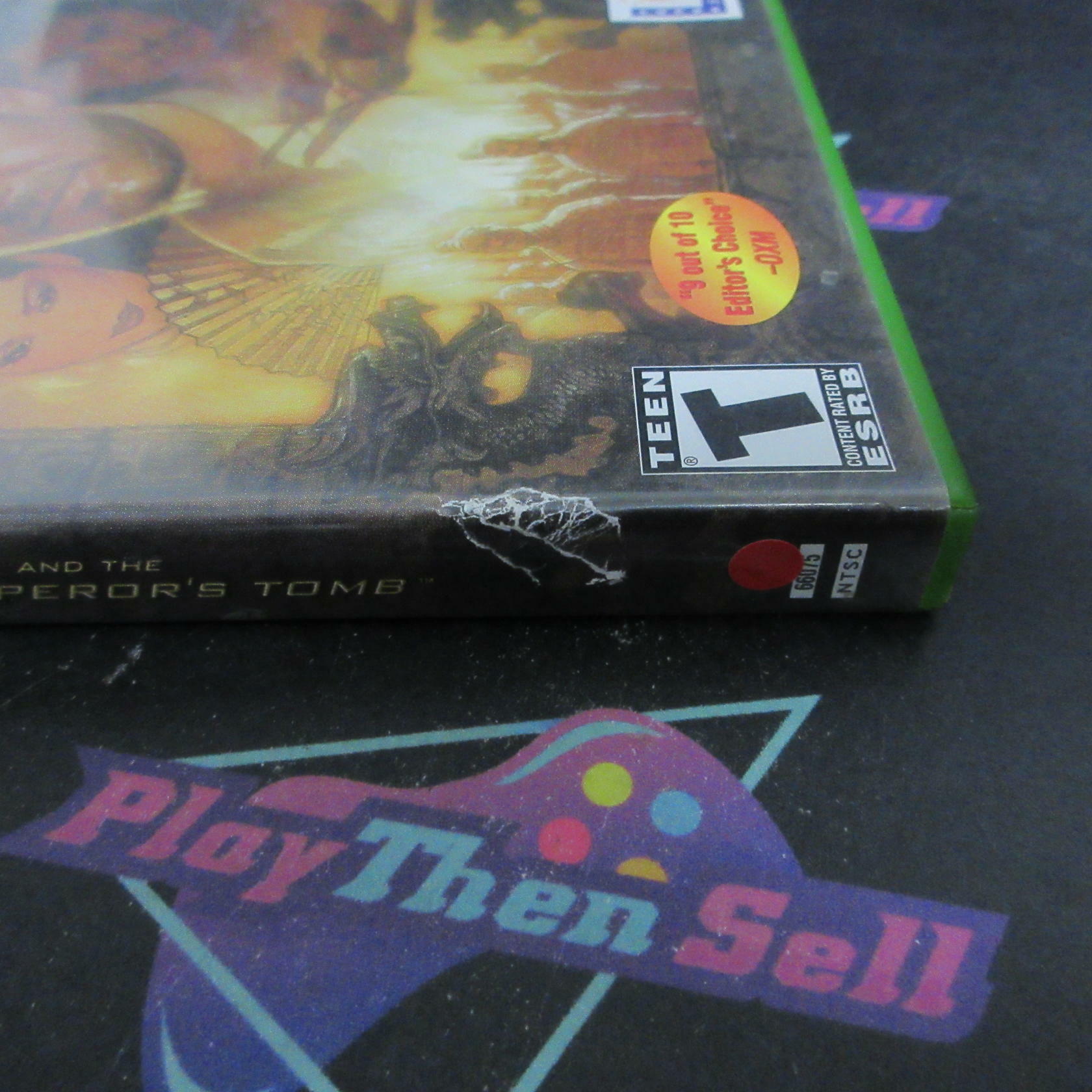 Indiana Jones and the Emperor's Tomb Xbox AD Complete CIB - Very Good