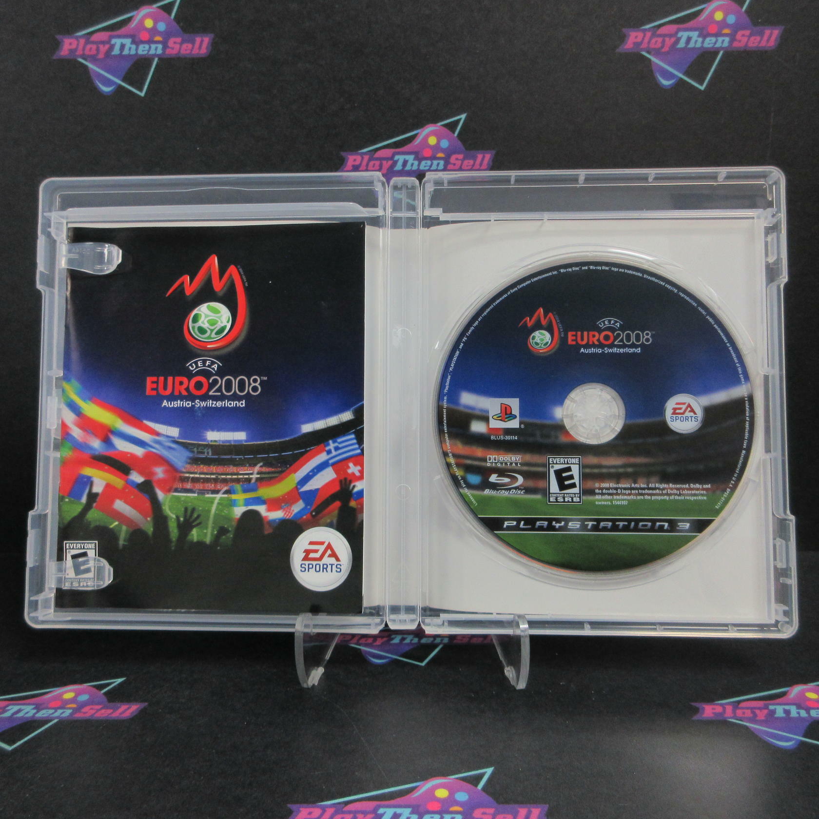 UEFA Euro 2008 PS3 PlayStation 3 Complete - Excellent