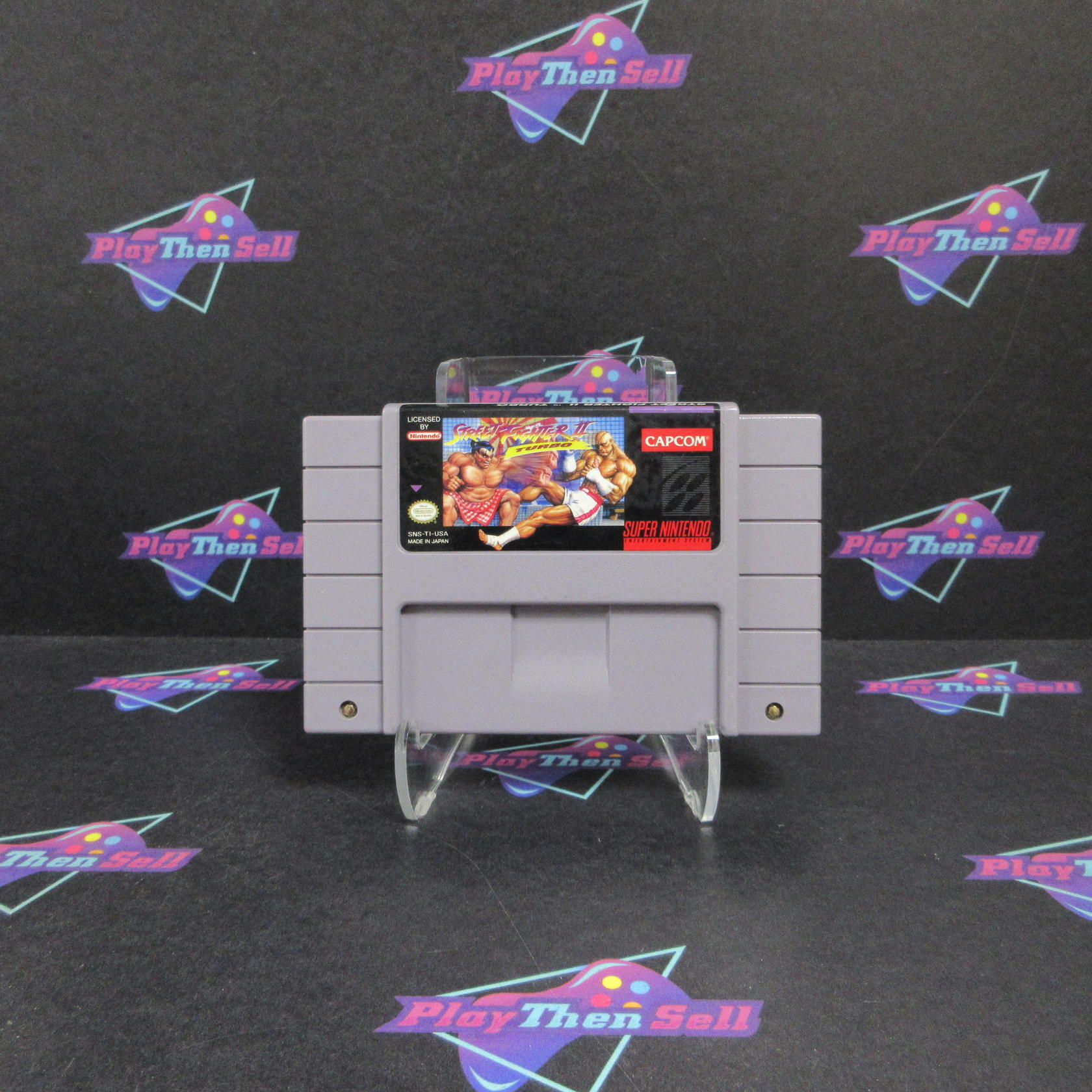 Street Fighter II Turbo Super Nintendo SNES - Refurbished