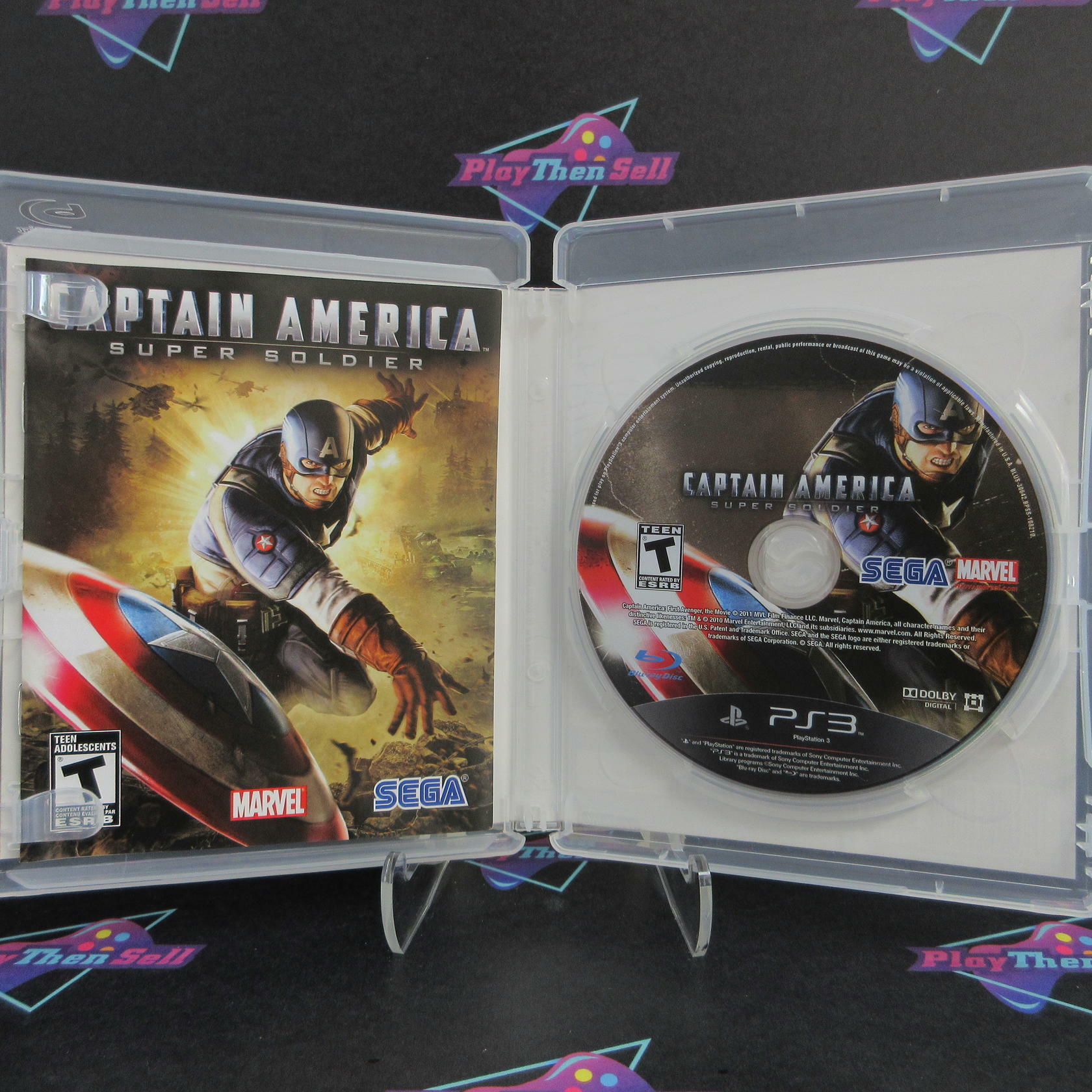 Captain America Super Soldier PS3 PlayStation 3 Complete - Excellent