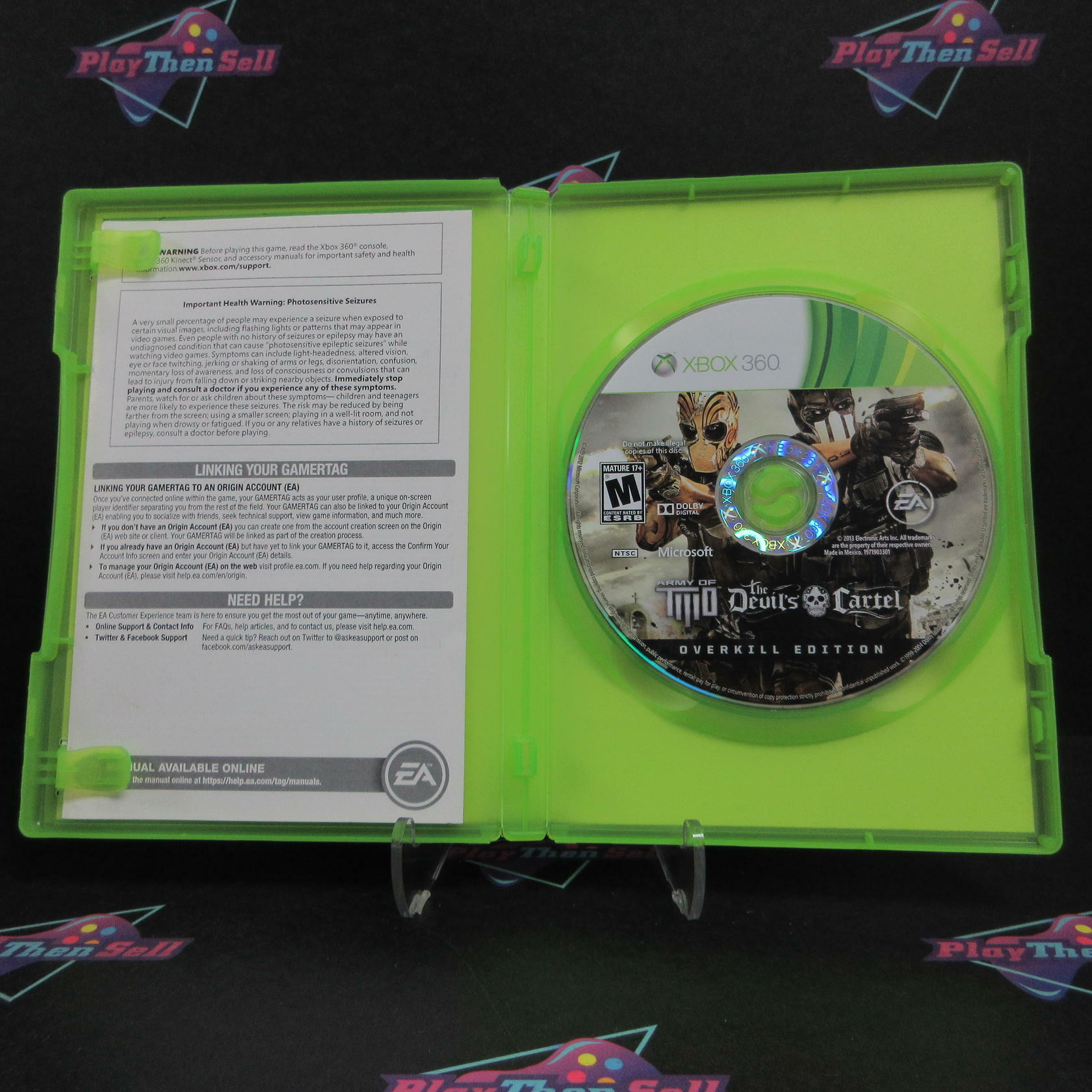 Army of Two The Devil's Cartel Overkill Edition Xbox 360 Complete - Excellent