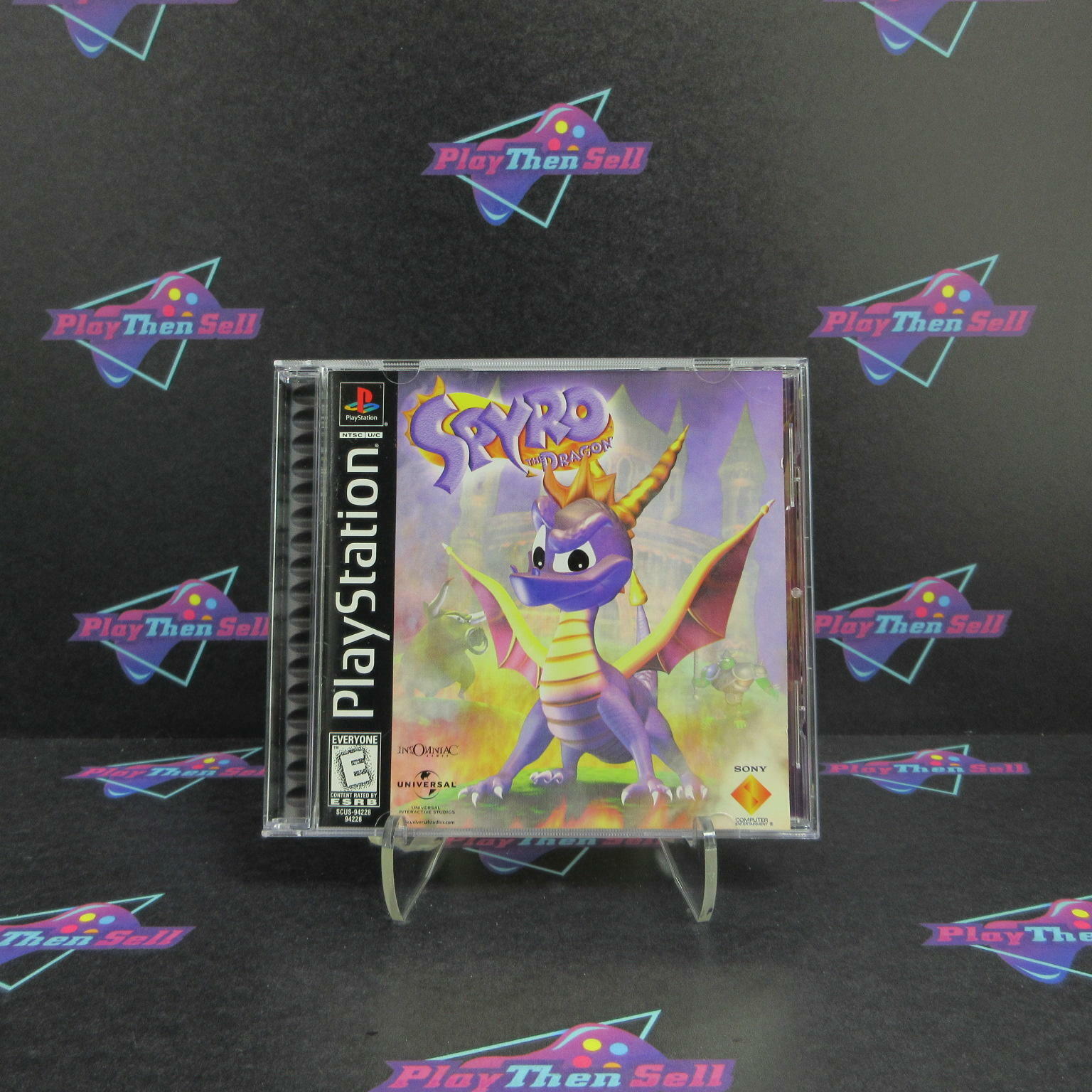 Spyro the Dragon PS1 PlayStation 1 Complete - Excellent