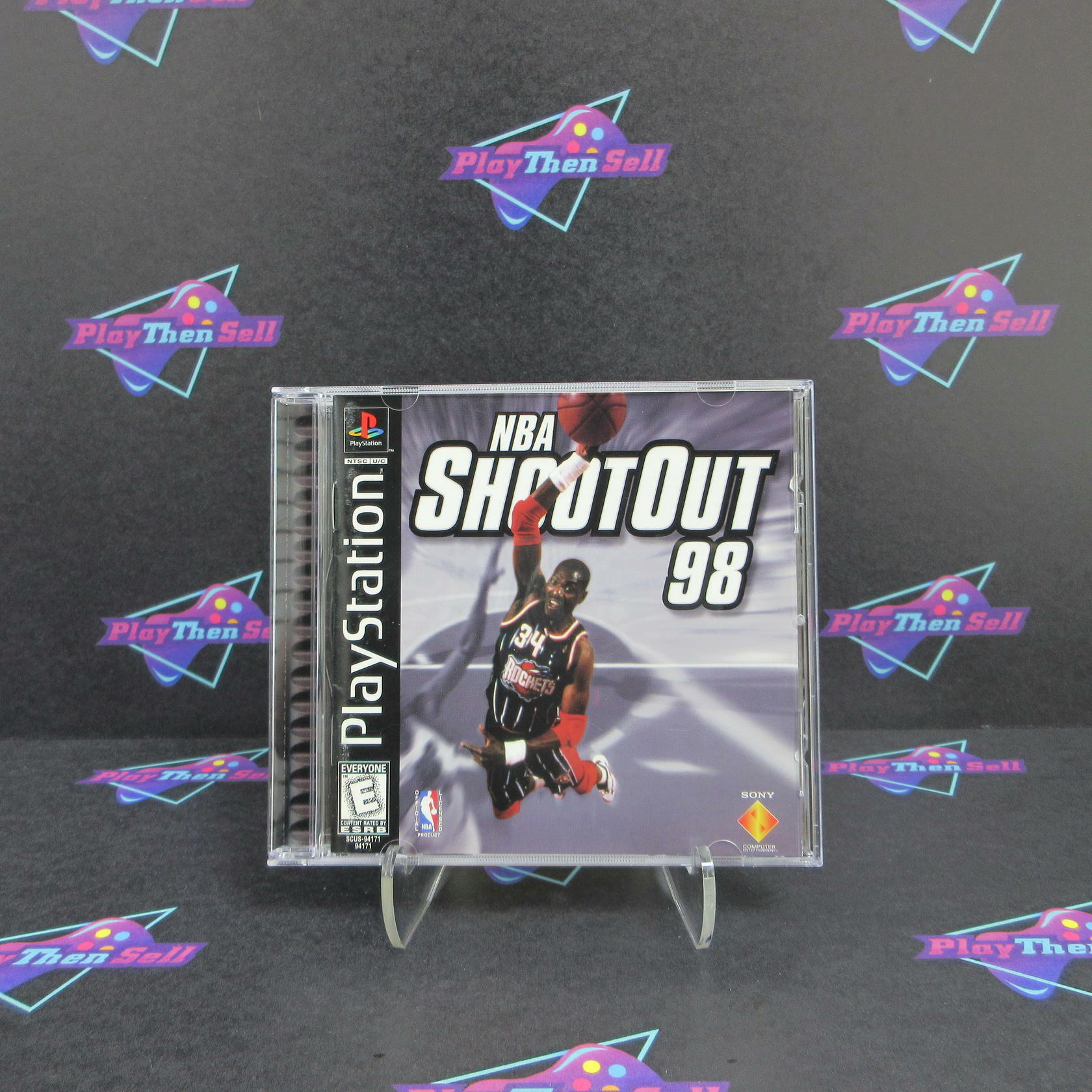 NBA ShootOut 98 PS1 PlayStation 1 Complete - Excellent