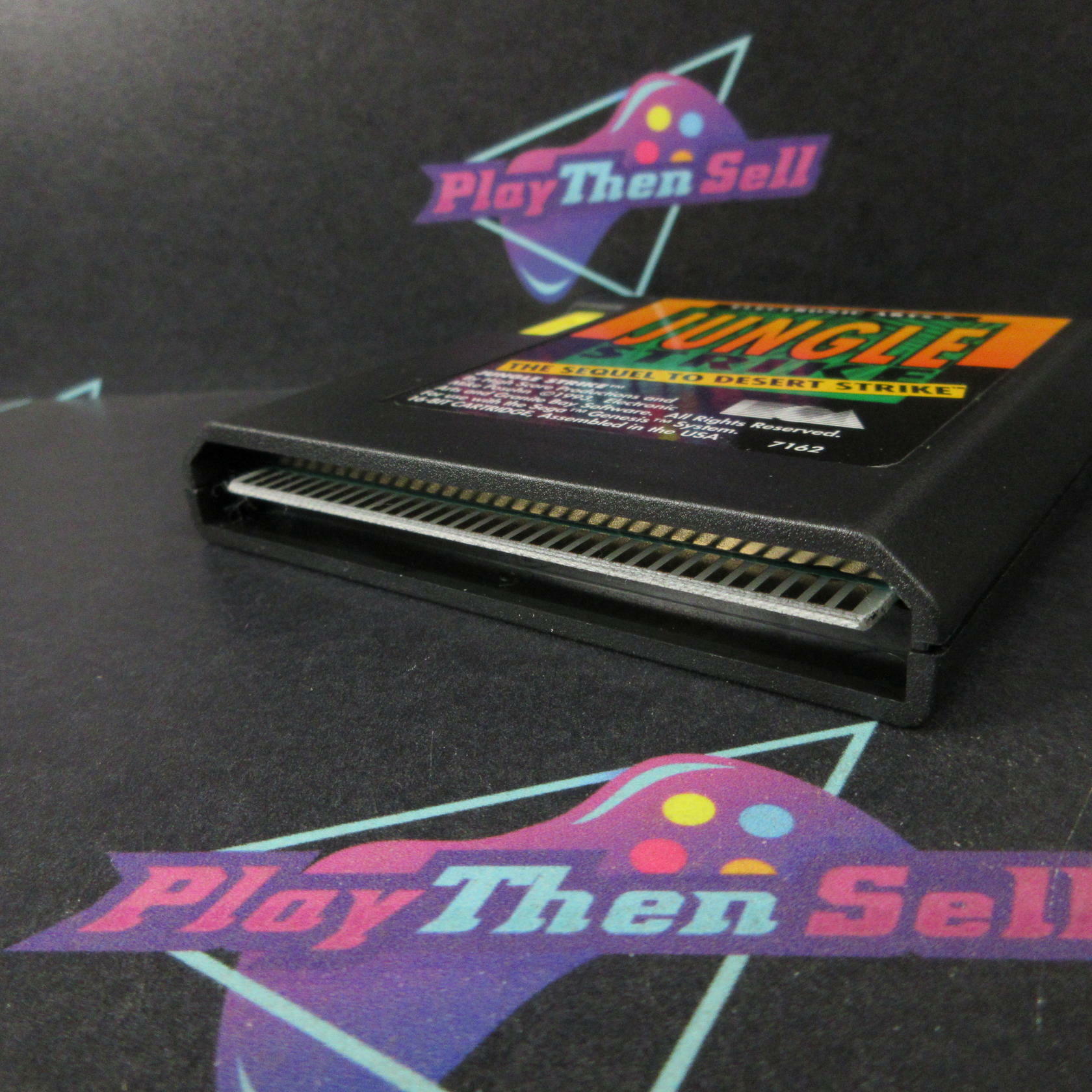 Jungle Strike Sega Genesis + Reg Card / Poster Complete - Refurbished