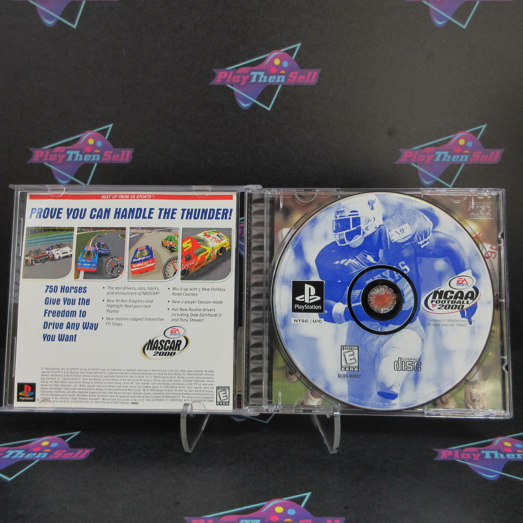NCAA Football 2000 PS1 PlayStation 1 + Reg Card Complete - Excellent