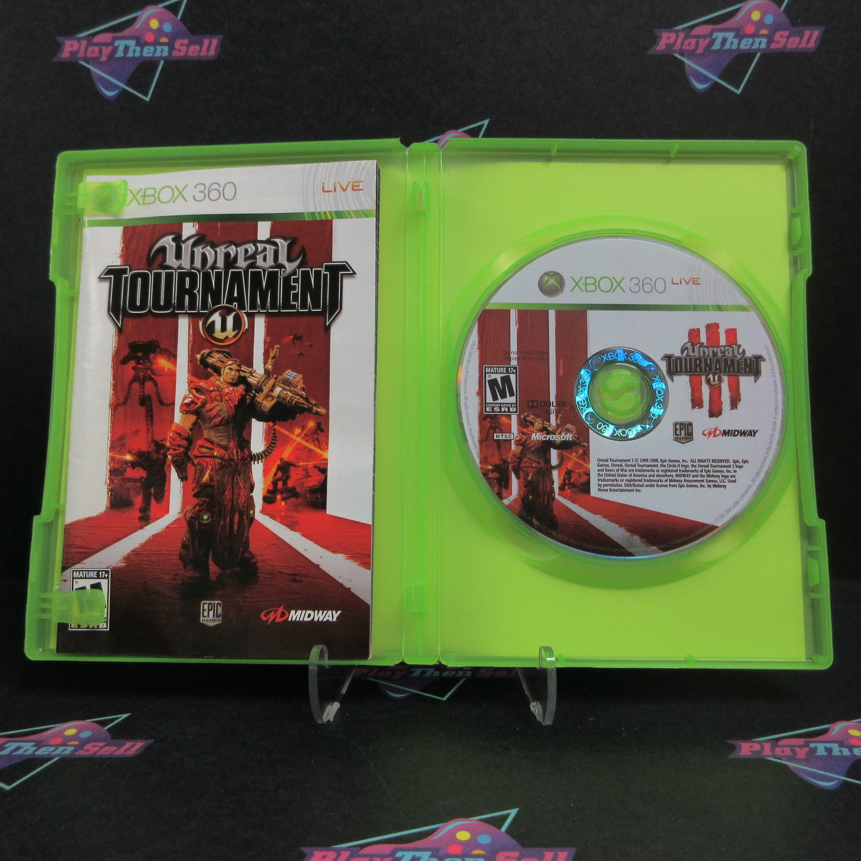 Unreal Tournament III Xbox 360 Complete - Excellent