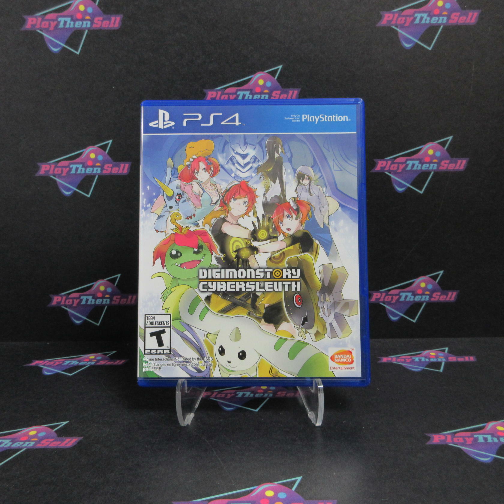 Digimon Story Cyber Sleuth PS4 PlayStation 4 Complete - Excellent