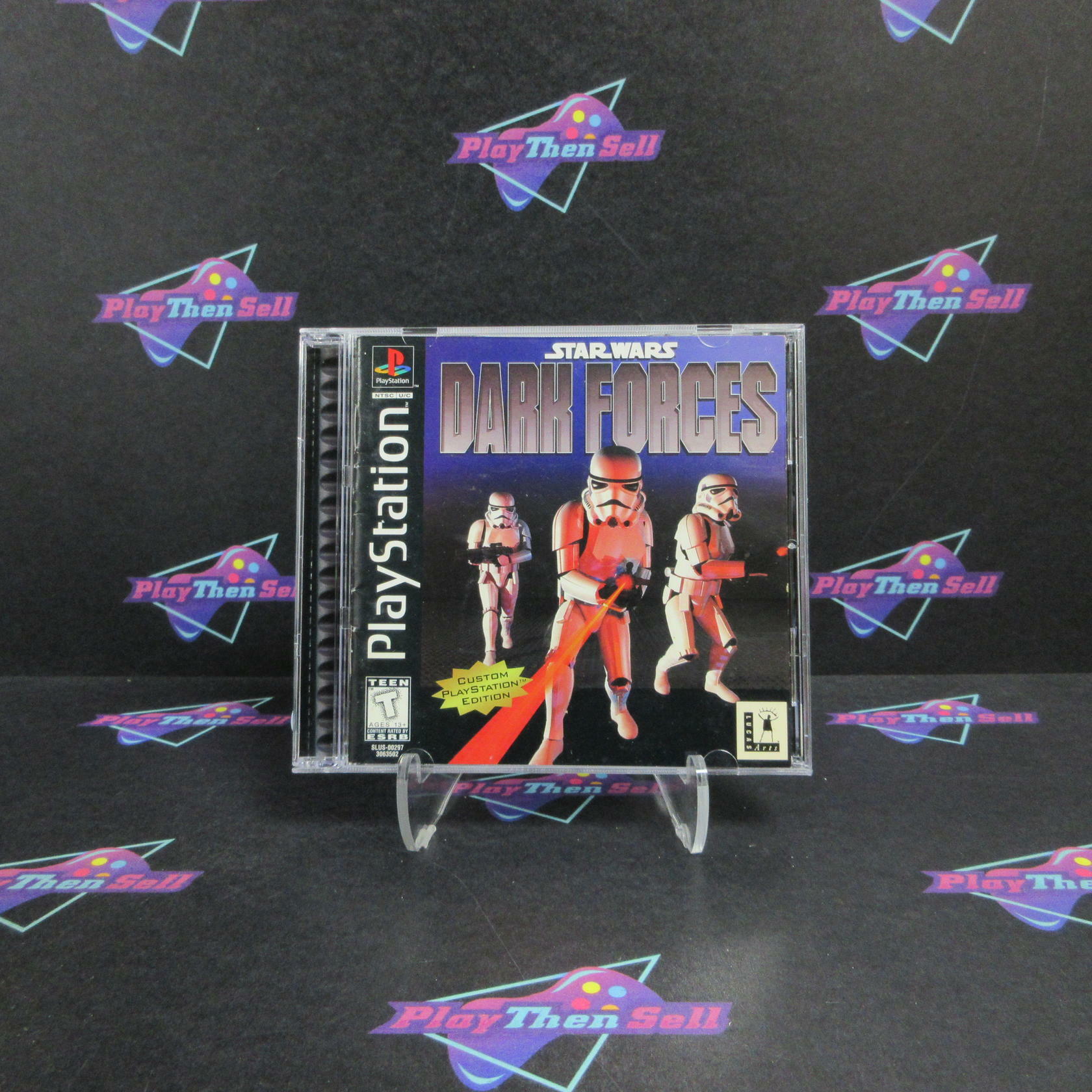 Star Wars Dark Forces PS1 PlayStation 1 + Reg Card Complete - Excellent