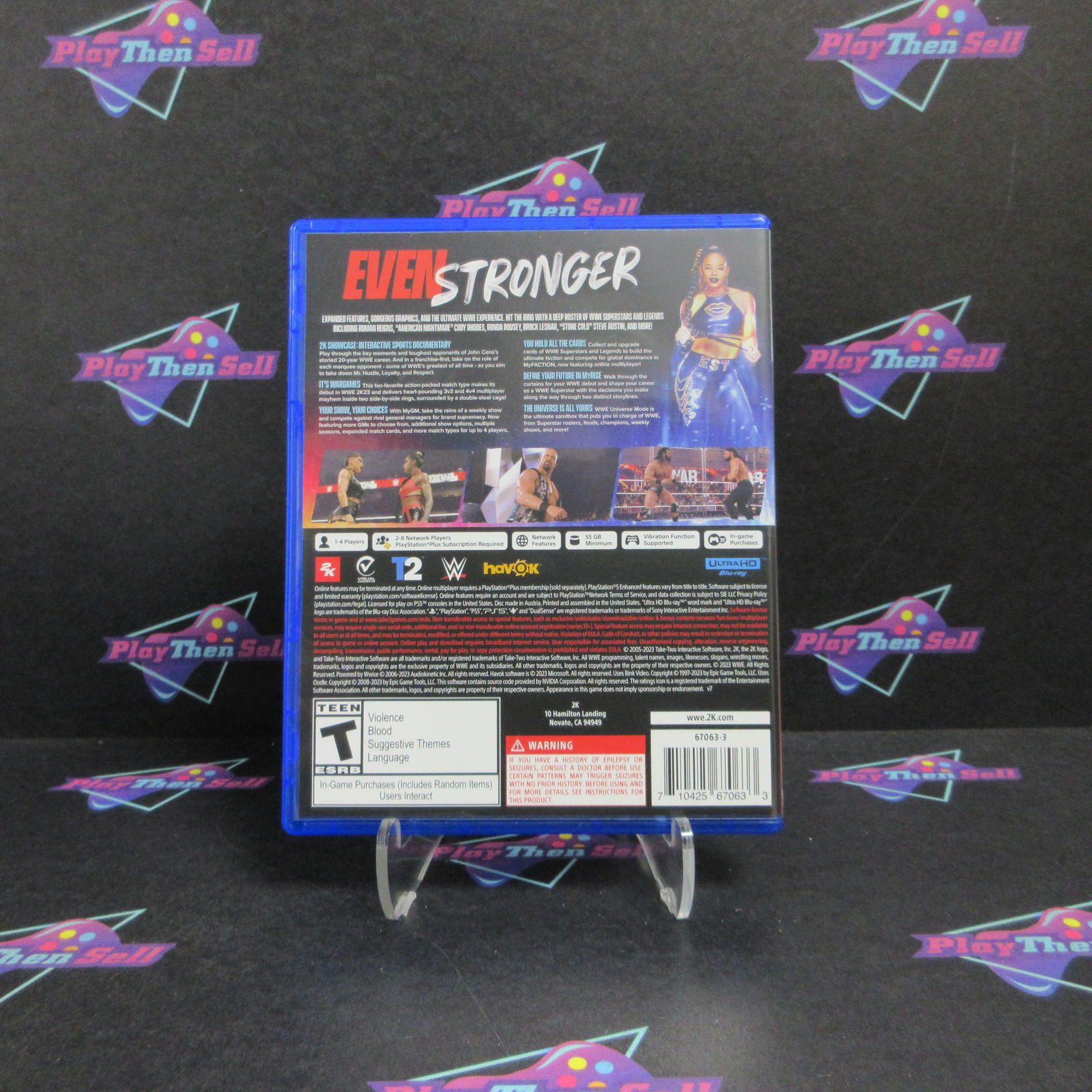 WWE 2K23 PS5 PlayStation 5 Complete - Refurbished